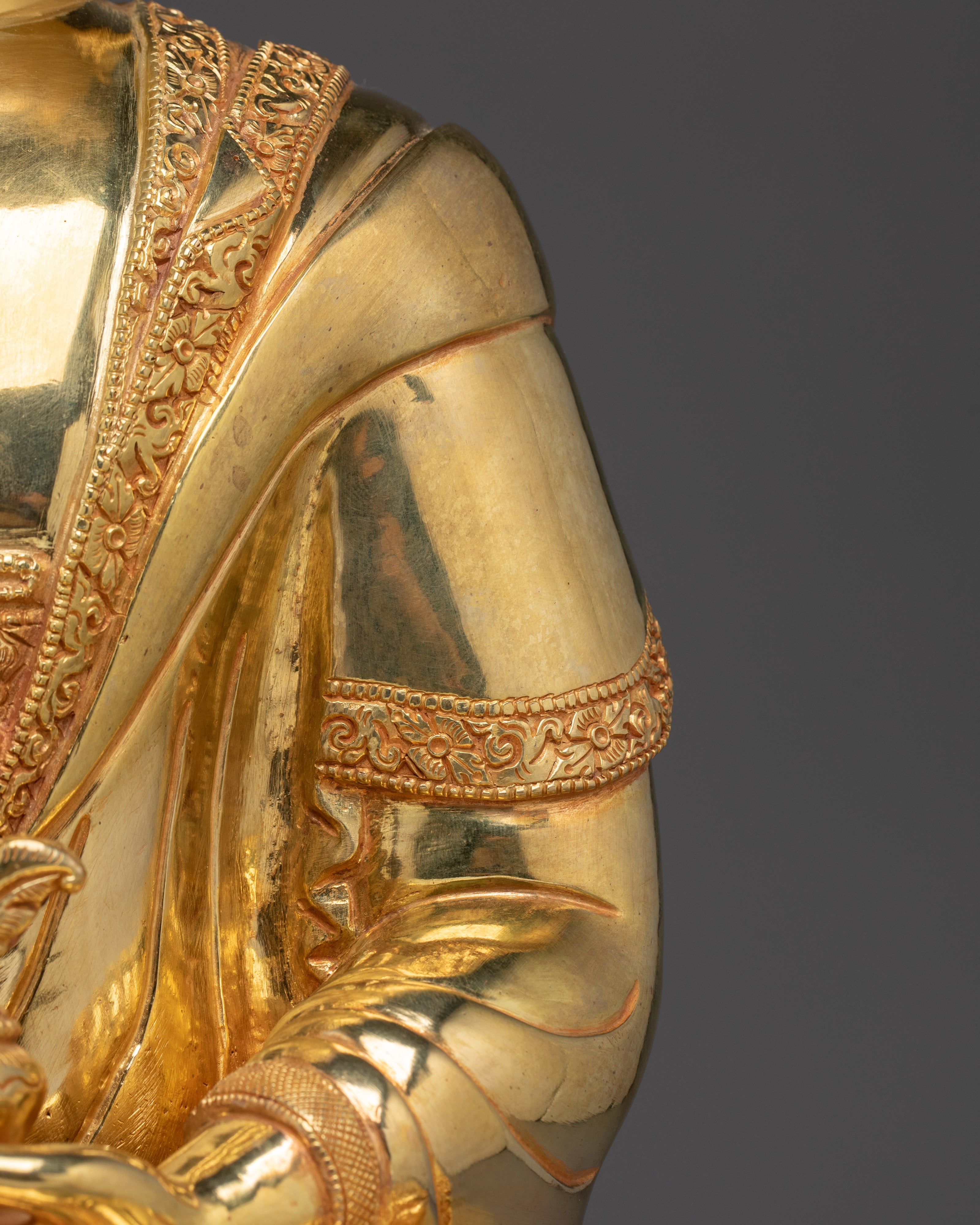 Healing Statue of Medicine Buddha | Himalayan Bhaisajyaguru Artwork