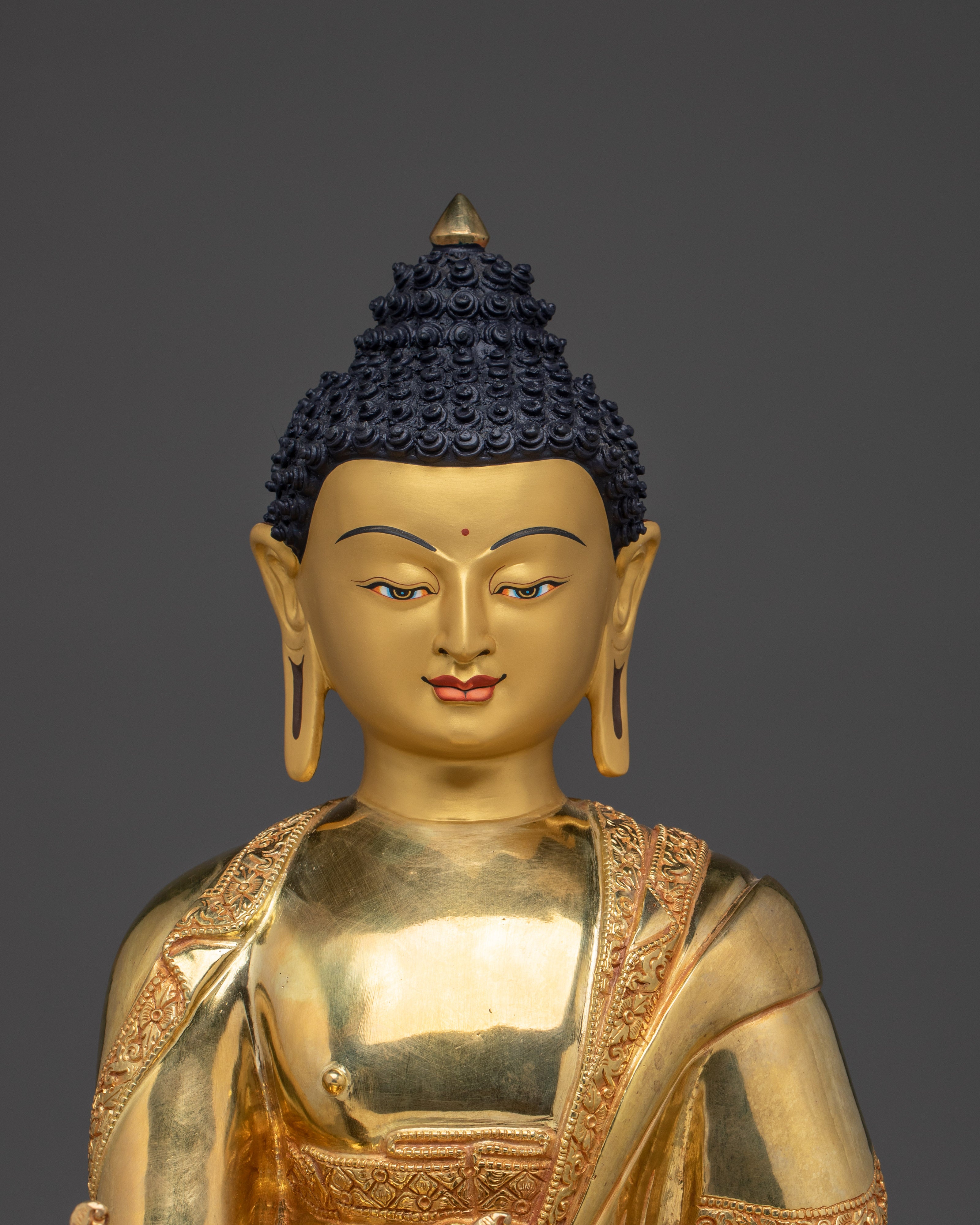 Healing Statue of Medicine Buddha | Himalayan Bhaisajyaguru Artwork