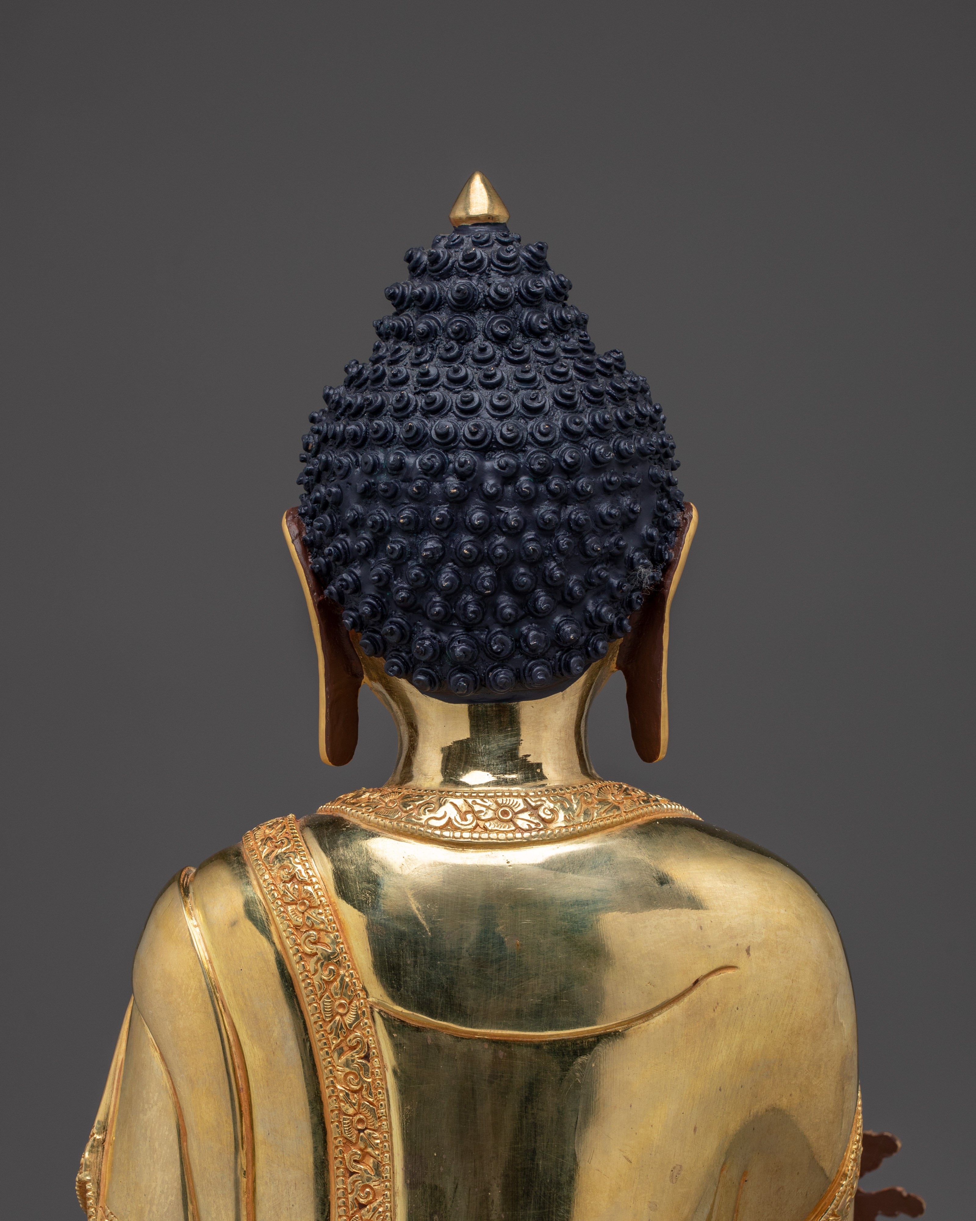 Healing Statue of Medicine Buddha | Himalayan Bhaisajyaguru Artwork