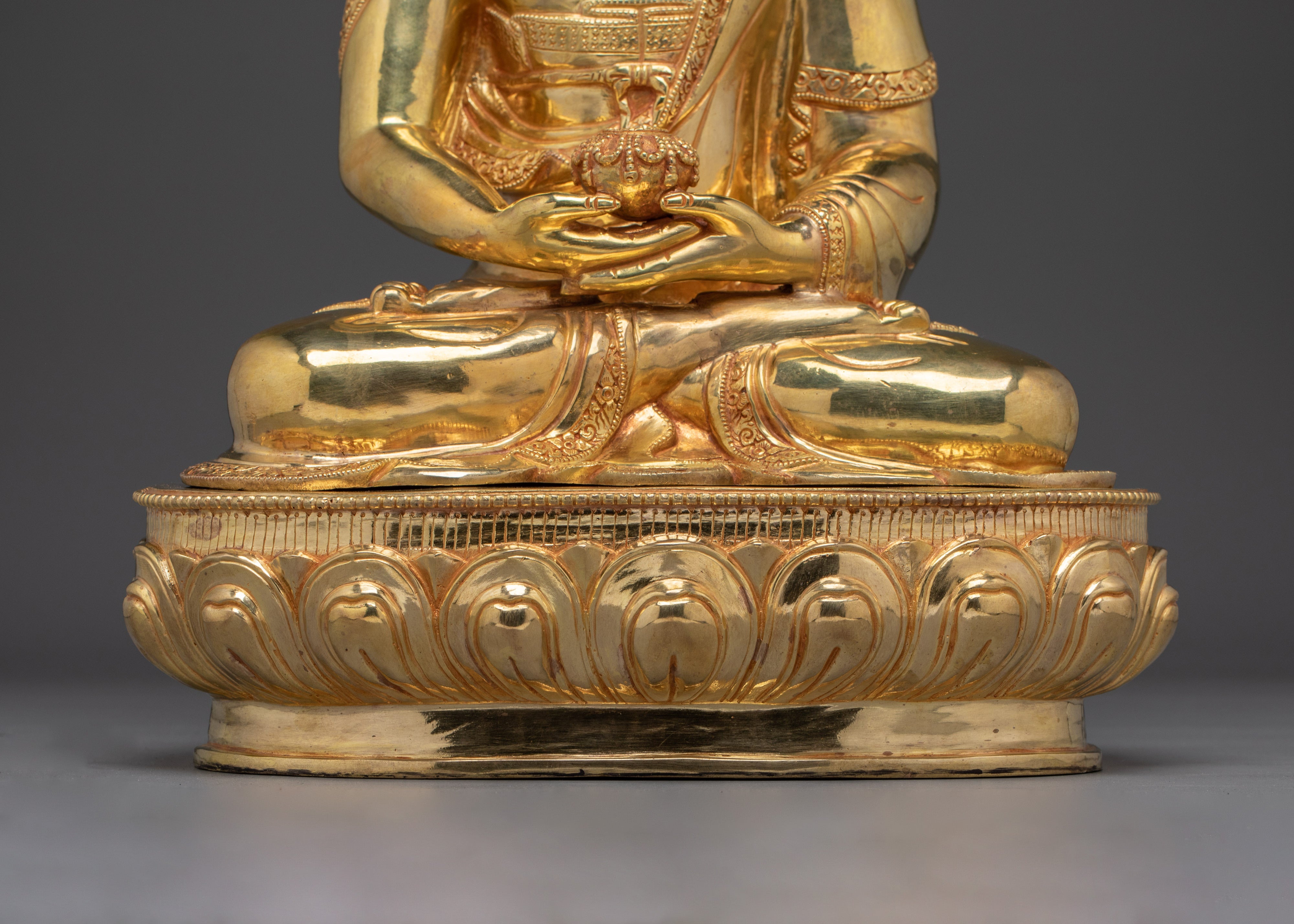 Himalayan Handmade Amitabha Buddha Statue for Meditation and Peace