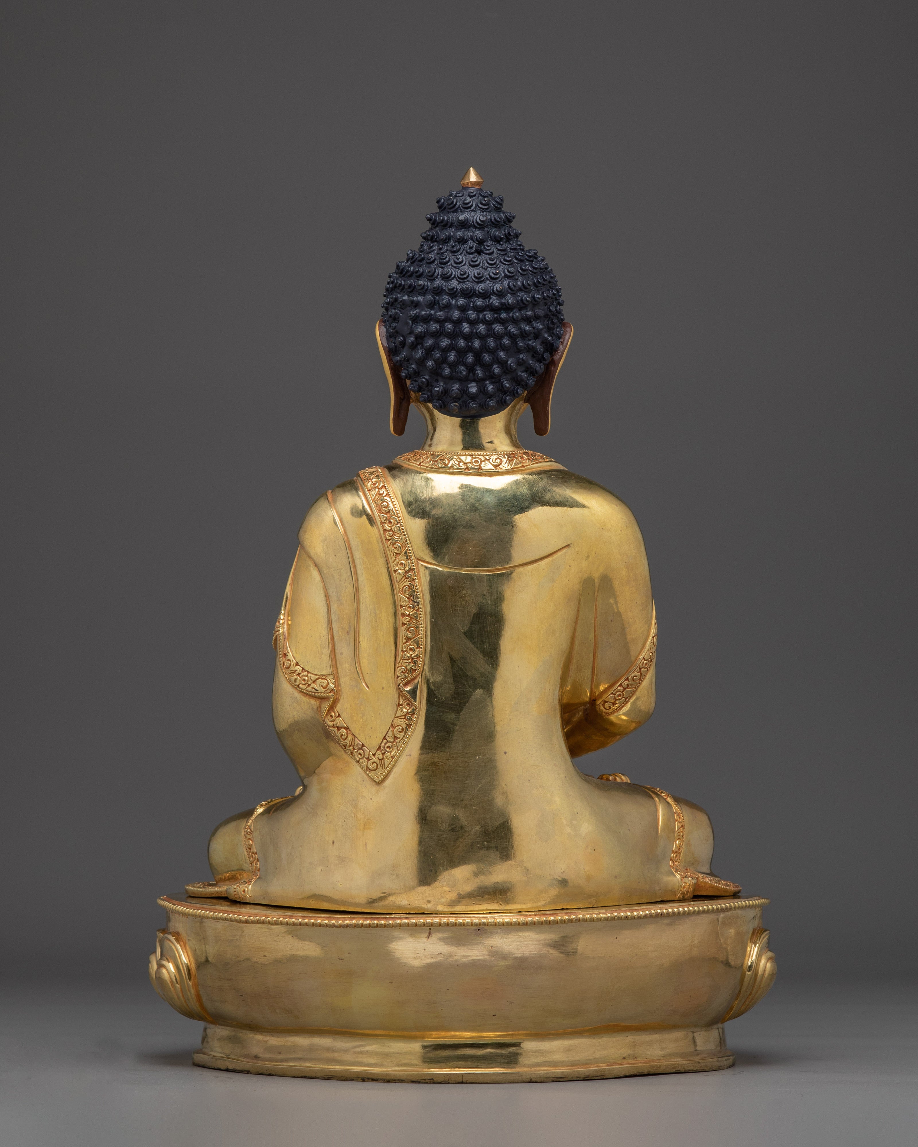 Himalayan Handmade Amitabha Buddha Statue for Meditation and Peace