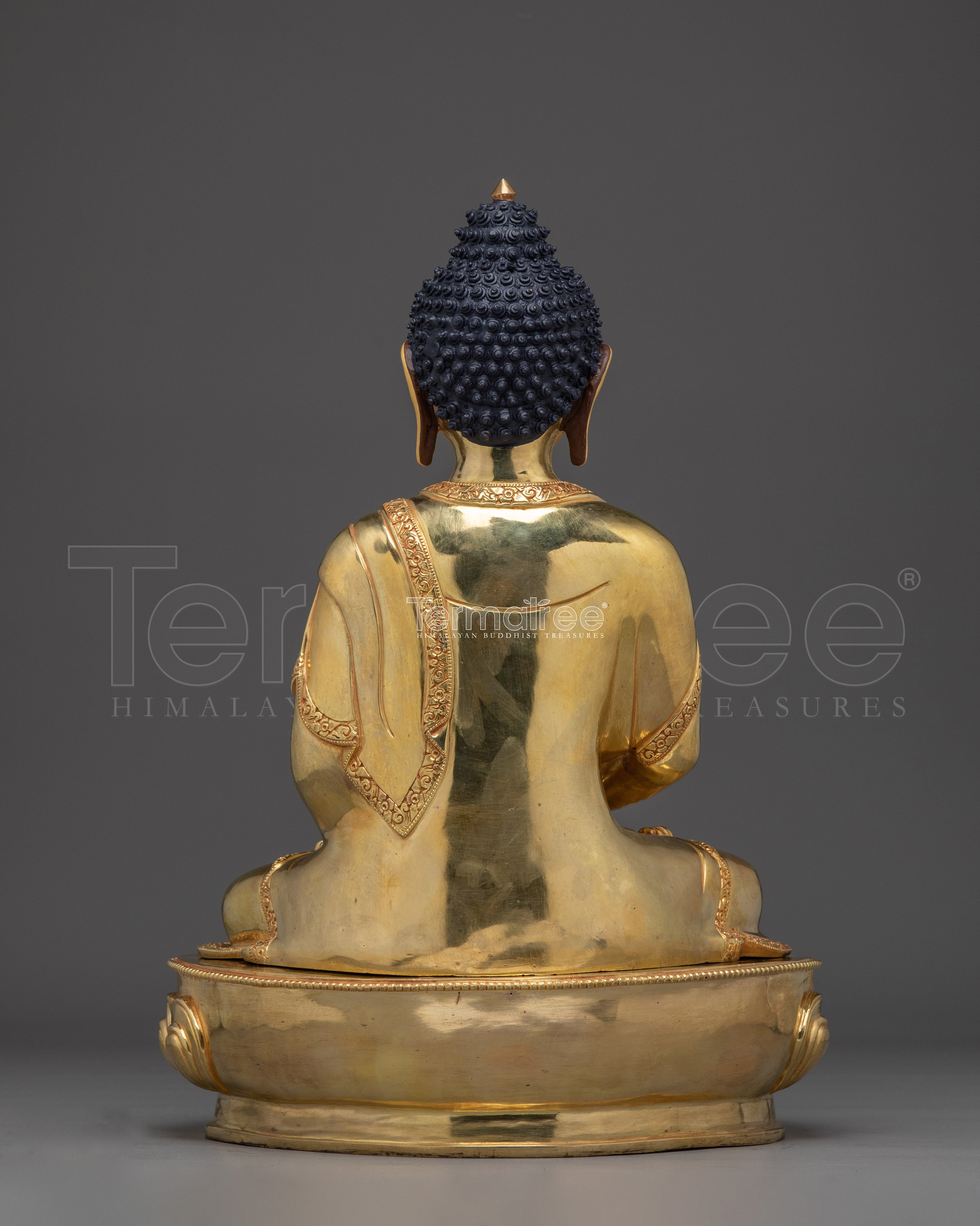 Himalayan Handmade Amitabha Buddha Statue for Meditation and Peace