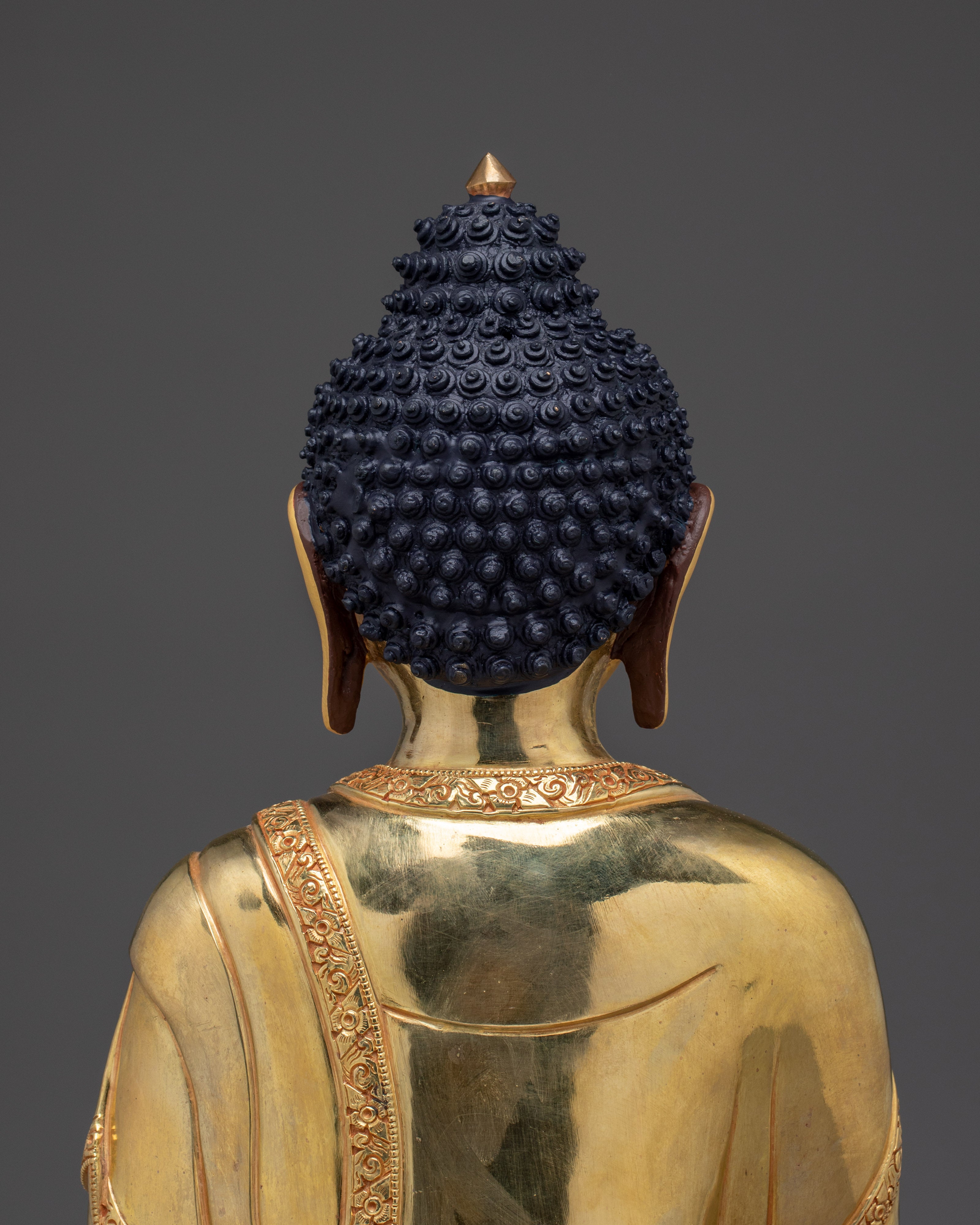 Himalayan Handmade Amitabha Buddha Statue for Meditation and Peace