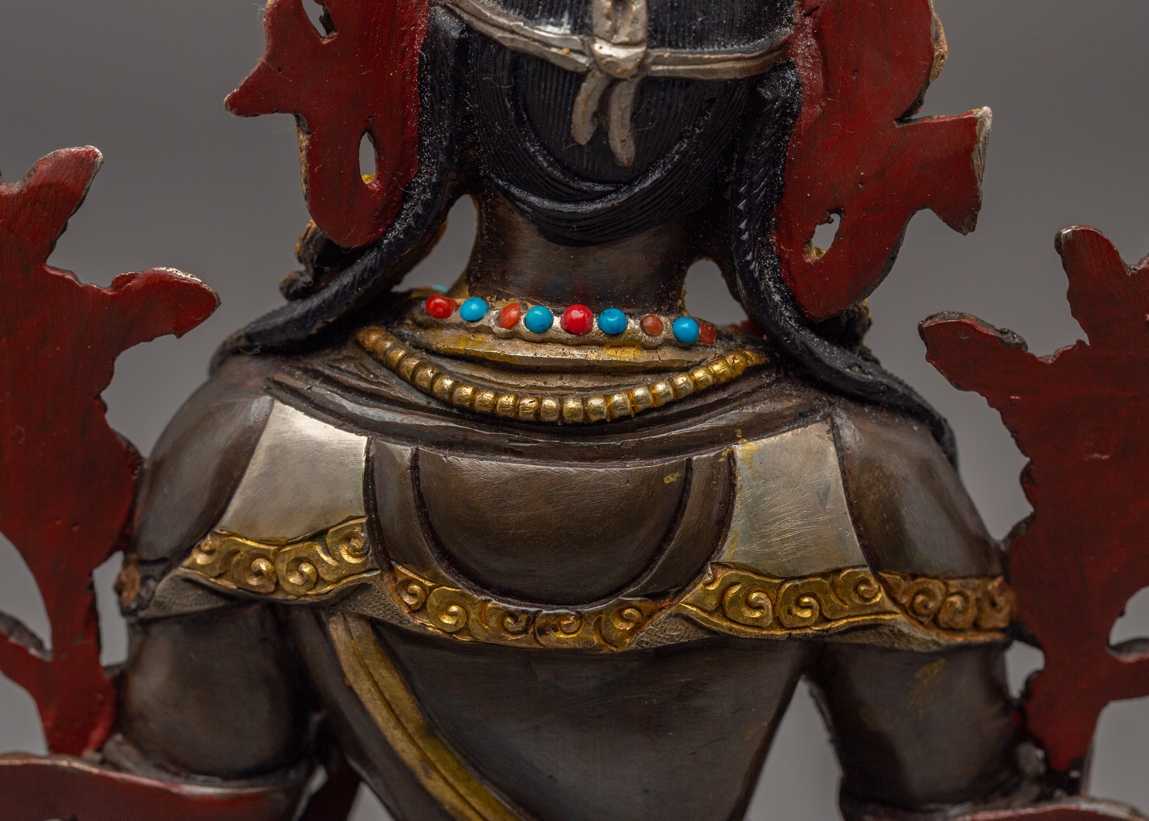 White Tara Sacred Buddhist Art | Divine Protector and Spiritual Guide