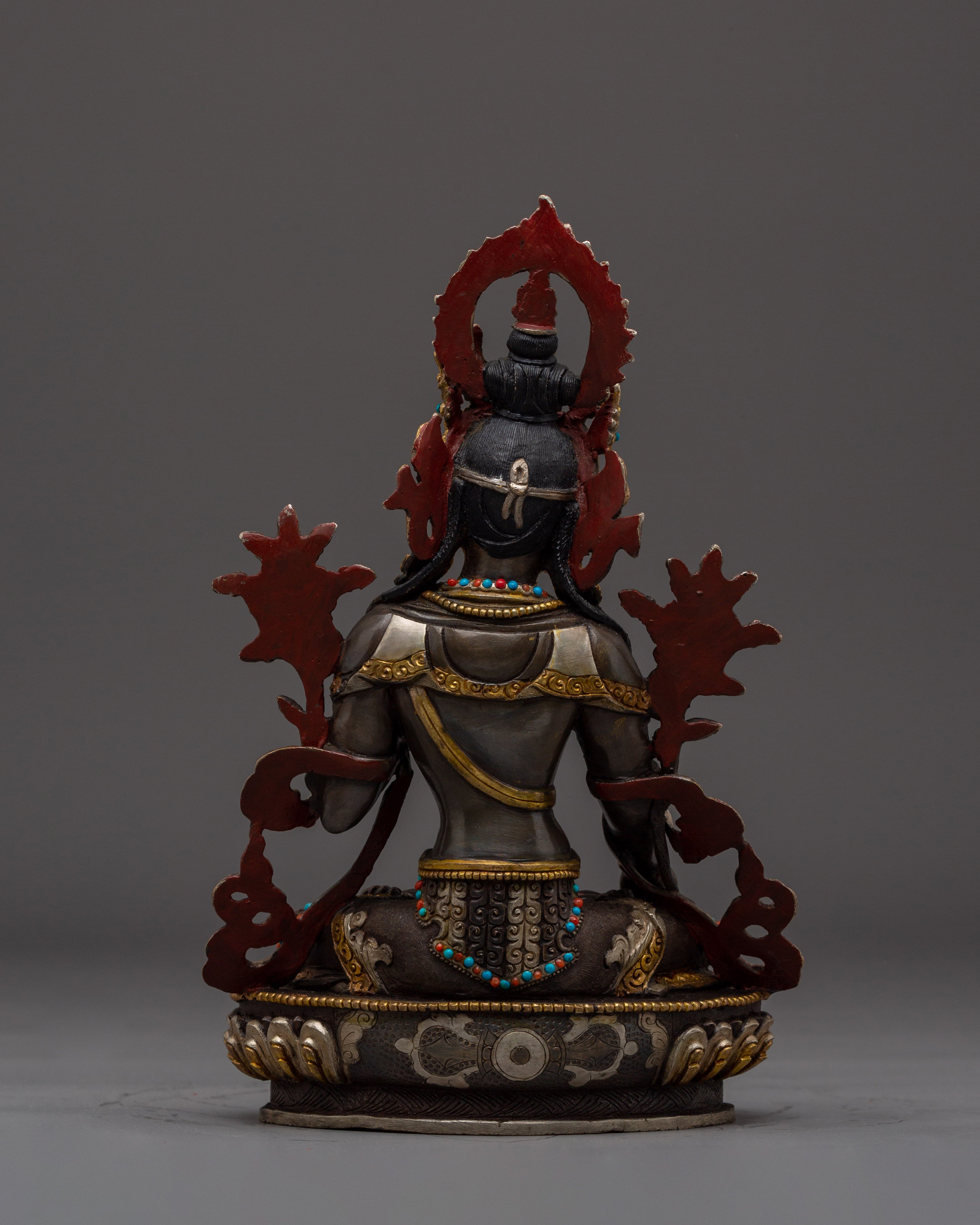 White Tara Sacred Buddhist Art | Divine Protector and Spiritual Guide