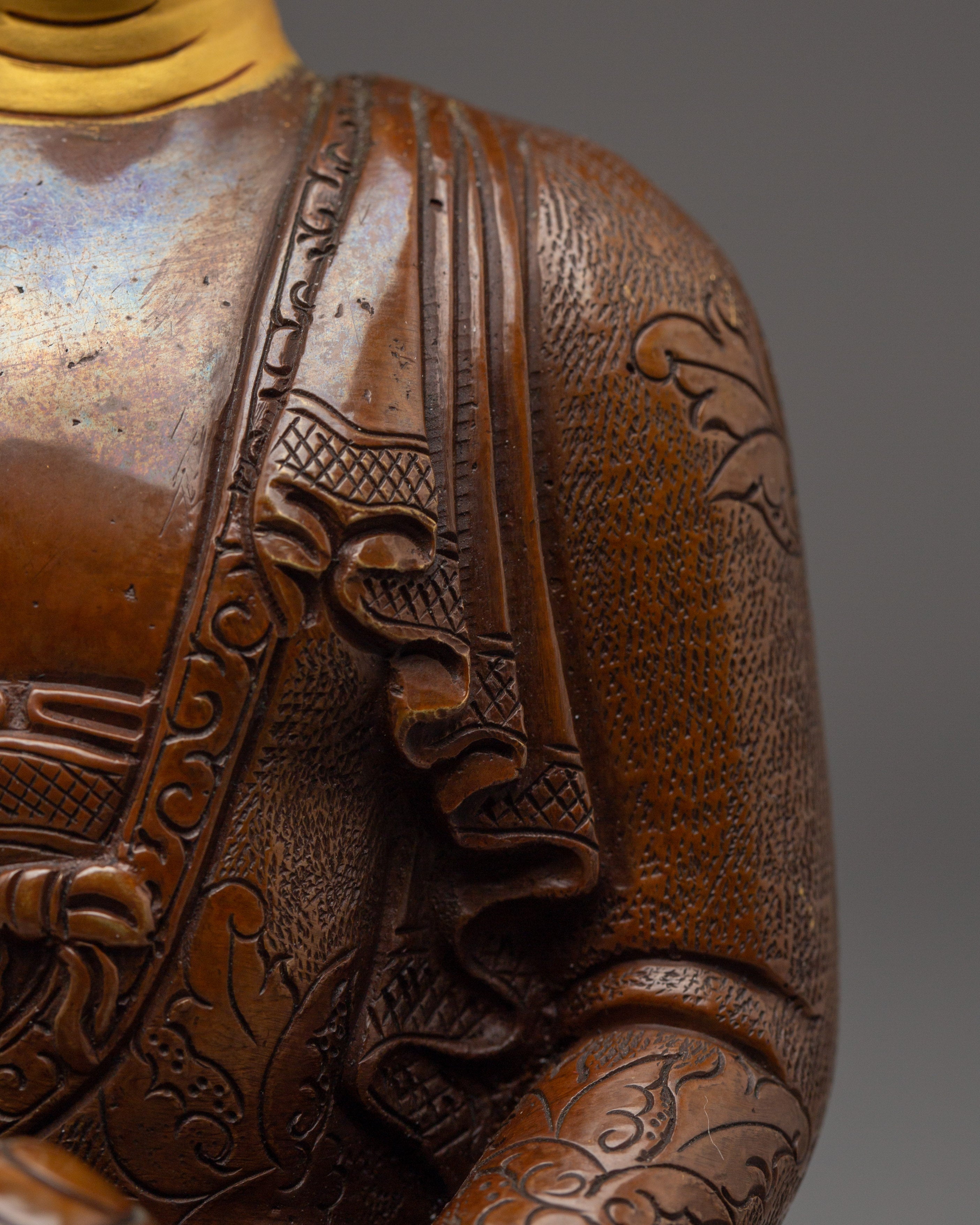 Amitabha Buddha Bodhisattva of Light | Handcrafted Nepali Art