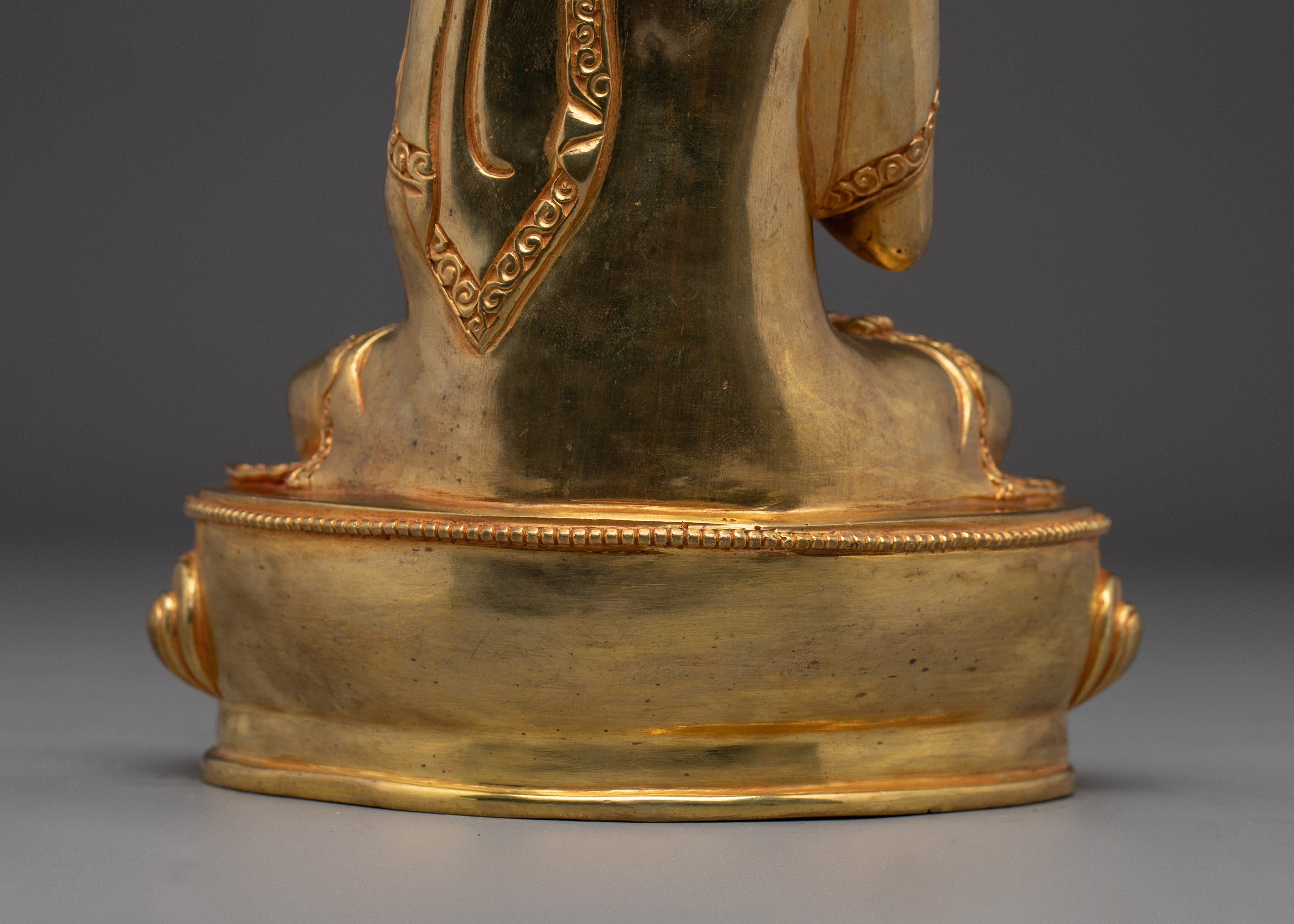 Buddhist Spiritual Amoghasiddhi Statue | One of the Five Wisdom Buddhas