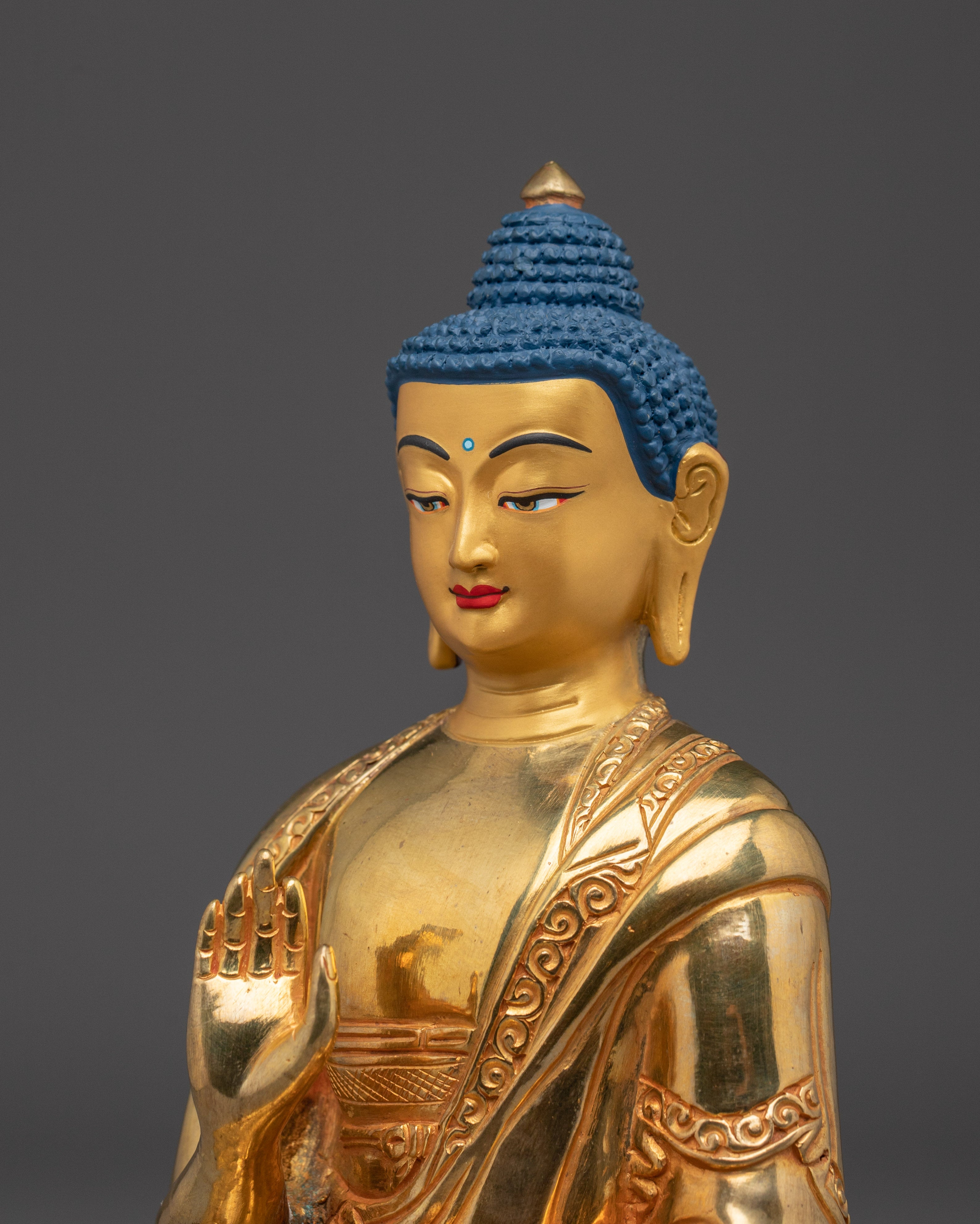 Buddhist Spiritual Amoghasiddhi Statue | One of the Five Wisdom Buddhas