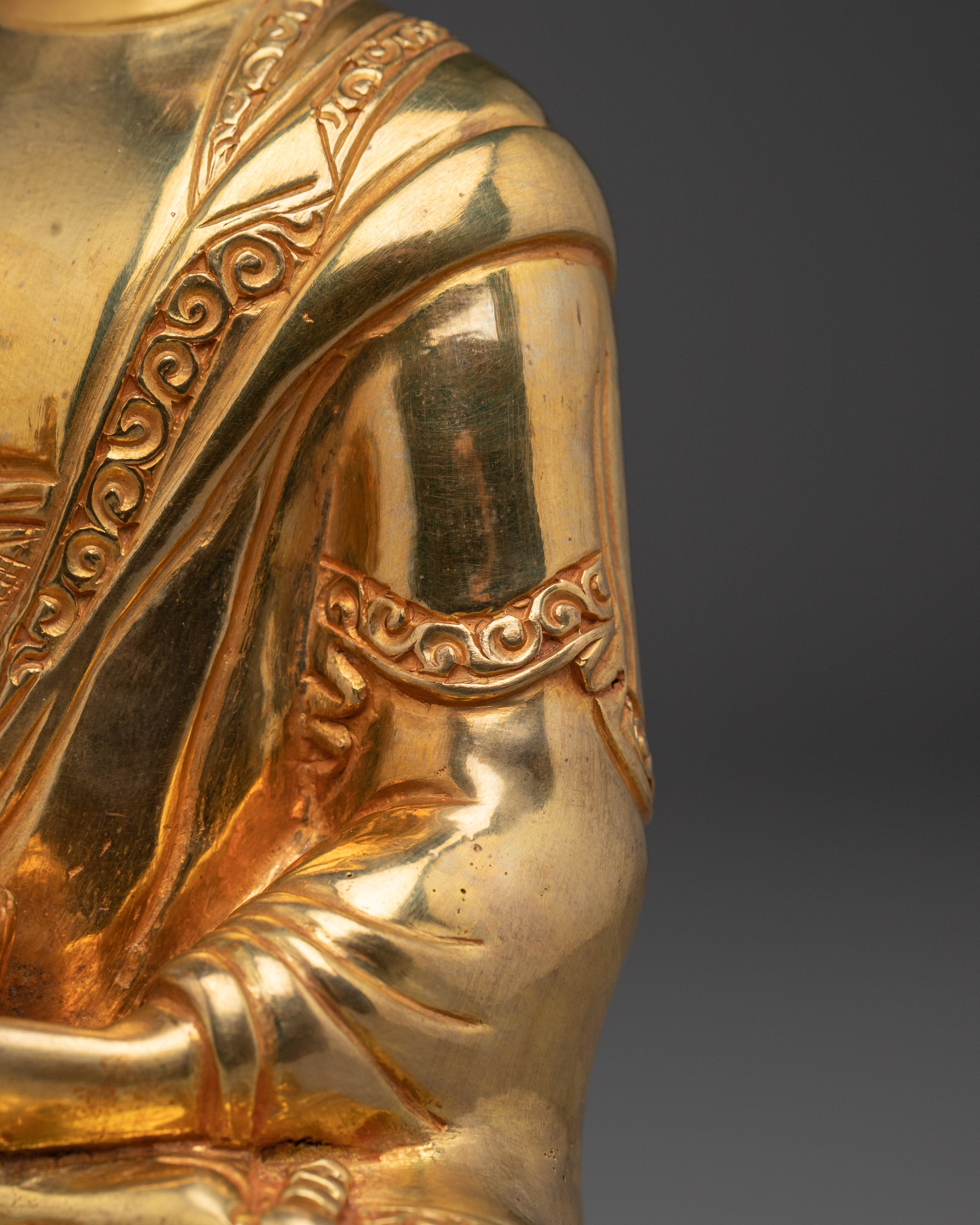 Buddhist Spiritual Amoghasiddhi Statue | One of the Five Wisdom Buddhas