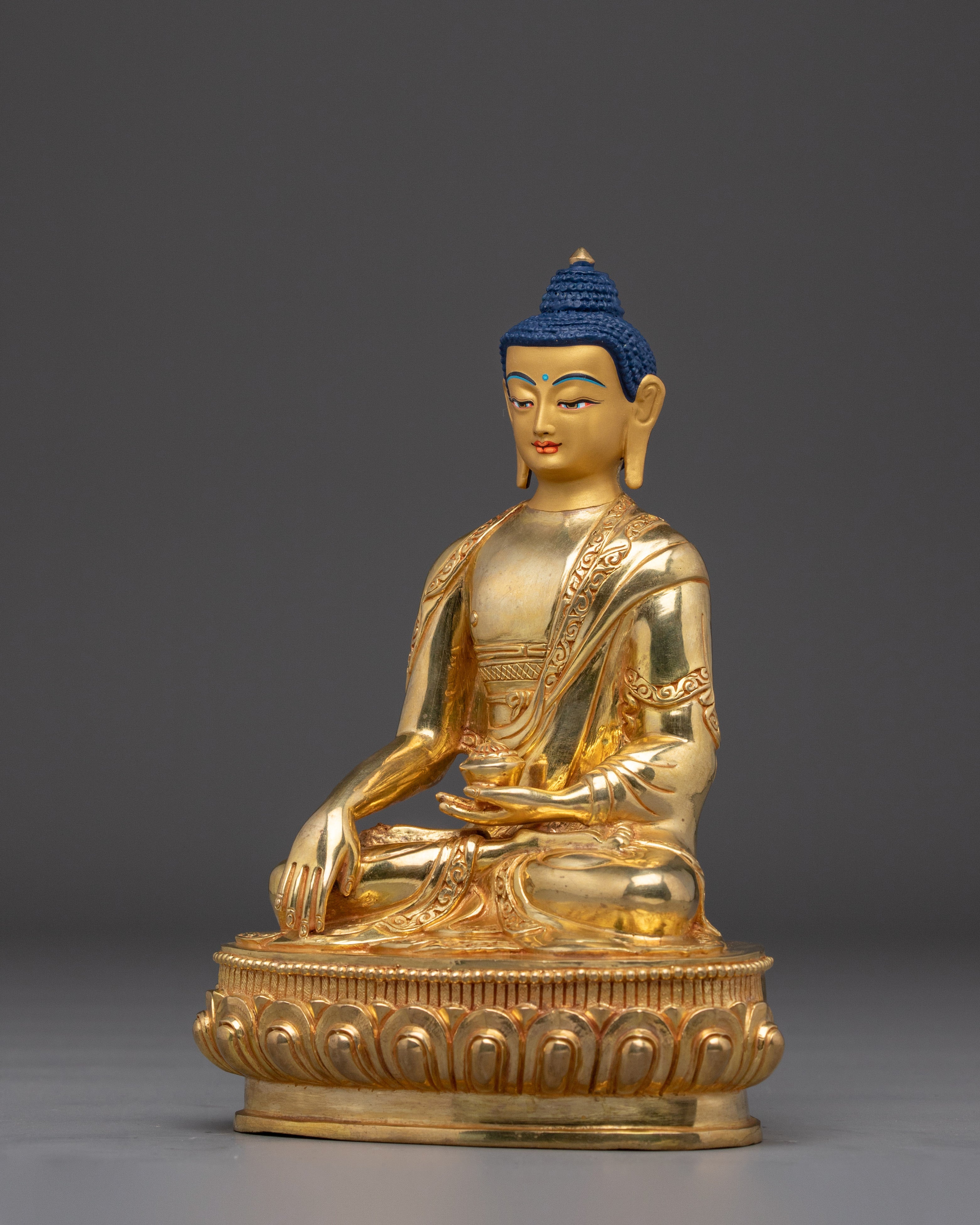 Golden Gautama Buddha Artwork | Shakyamuni Buddha - The Sage of Shakyas
