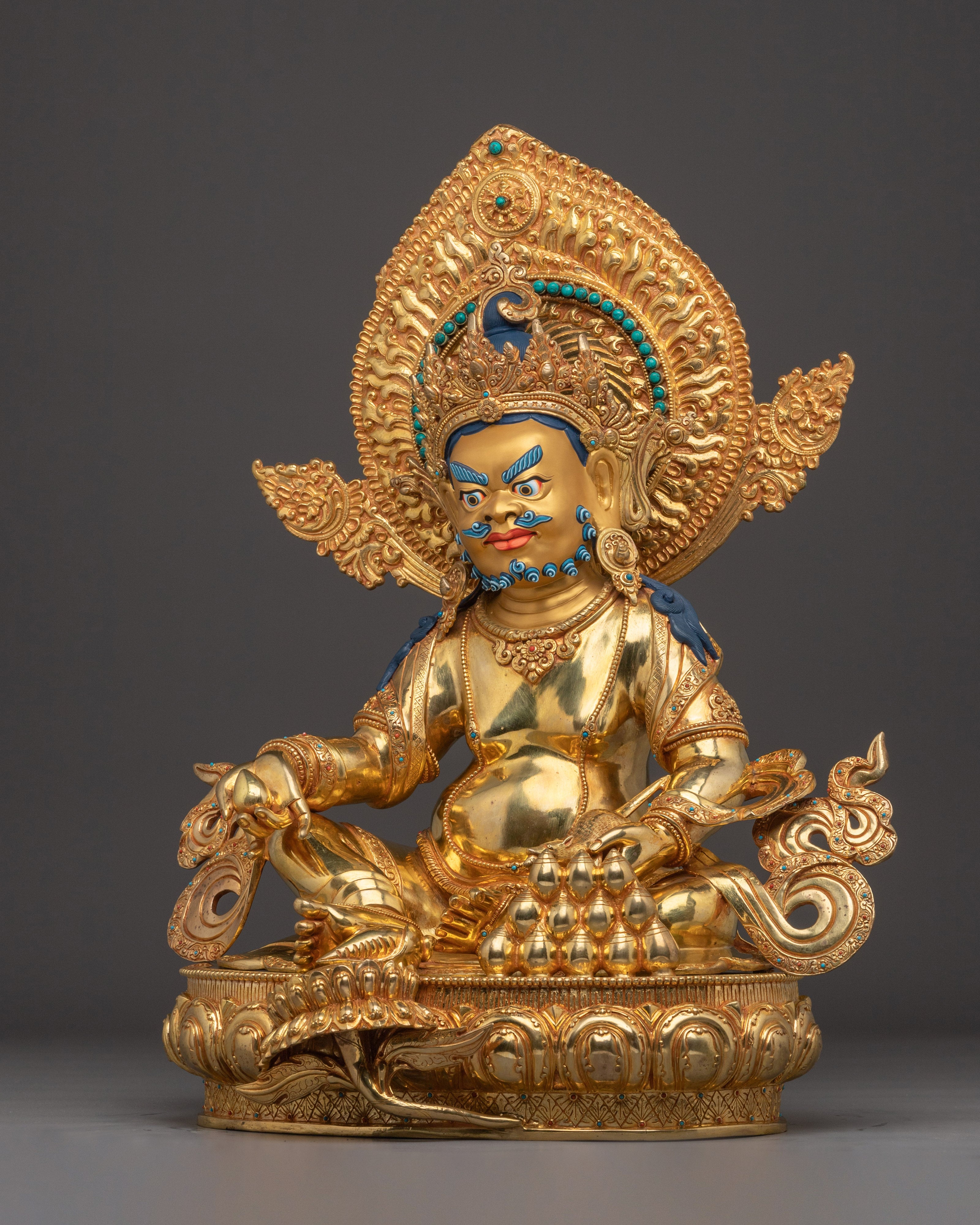 Abundance Symbol Deity Dzambhala | Spiritual wealth figure
