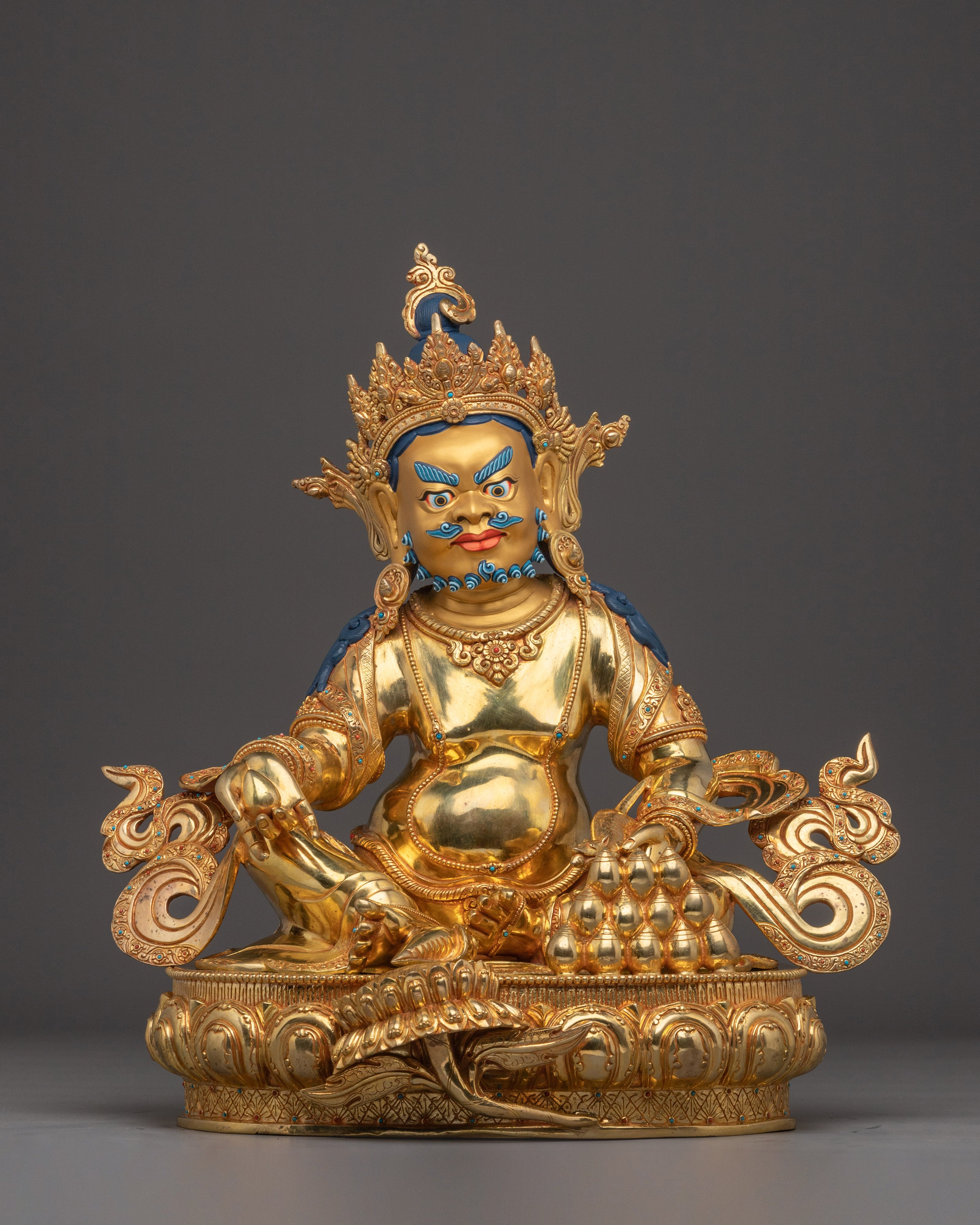 Abundance Symbol Deity Dzambhala | Spiritual wealth figure