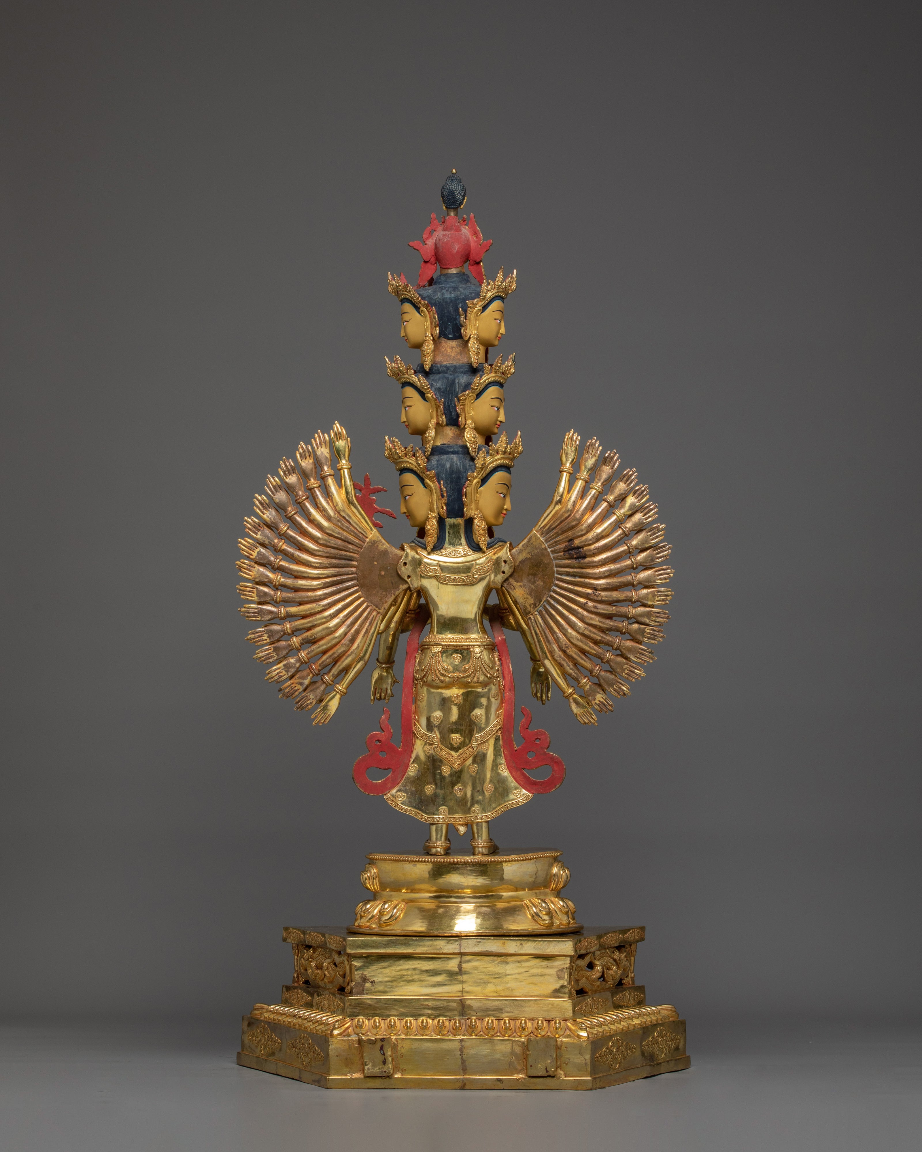 1000 Armed Chenrezig Figurine | Bodhisattva of Infinite Mercy