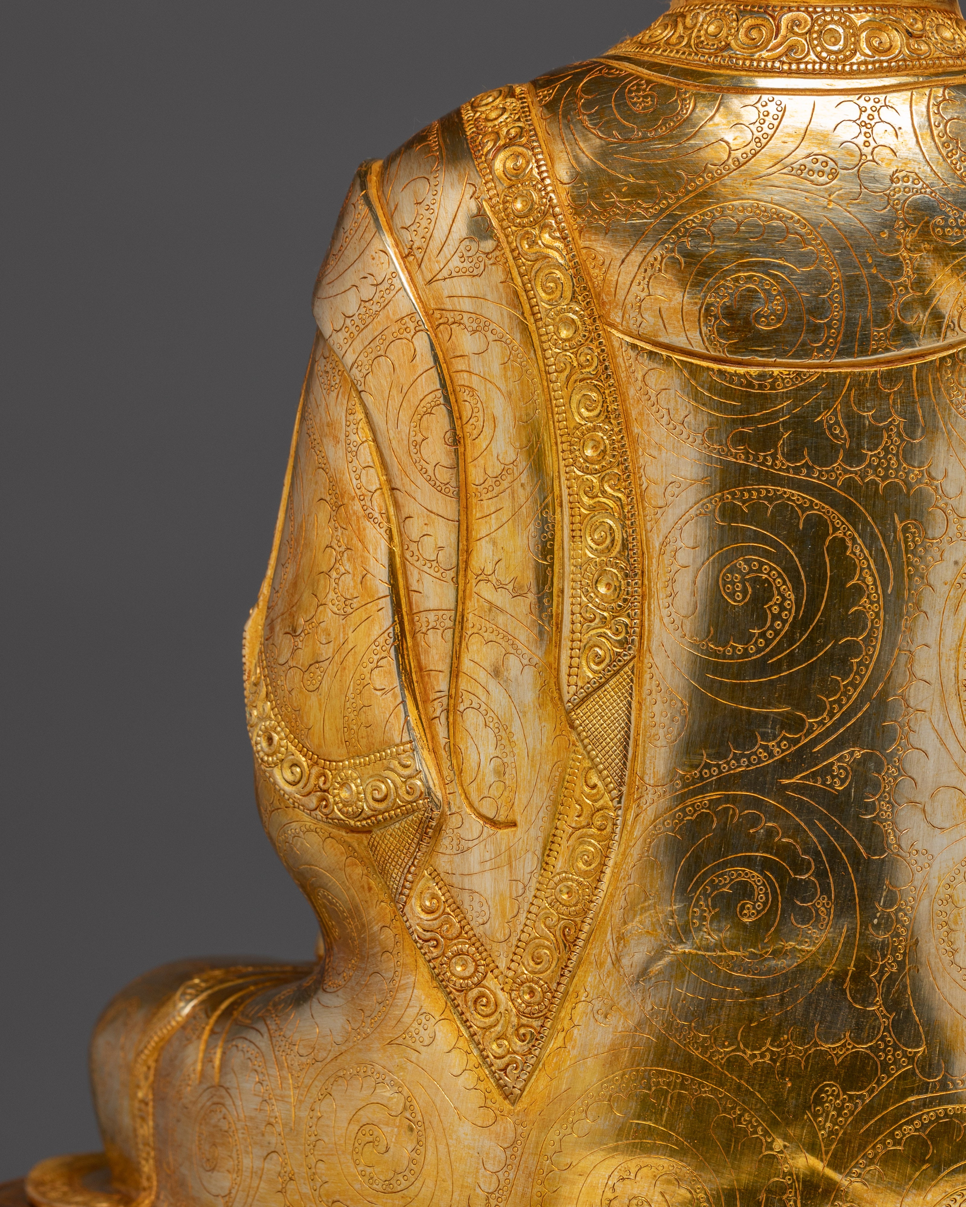 Tibetan Gautama Buddha Sculpture | Enlightenment Symbol