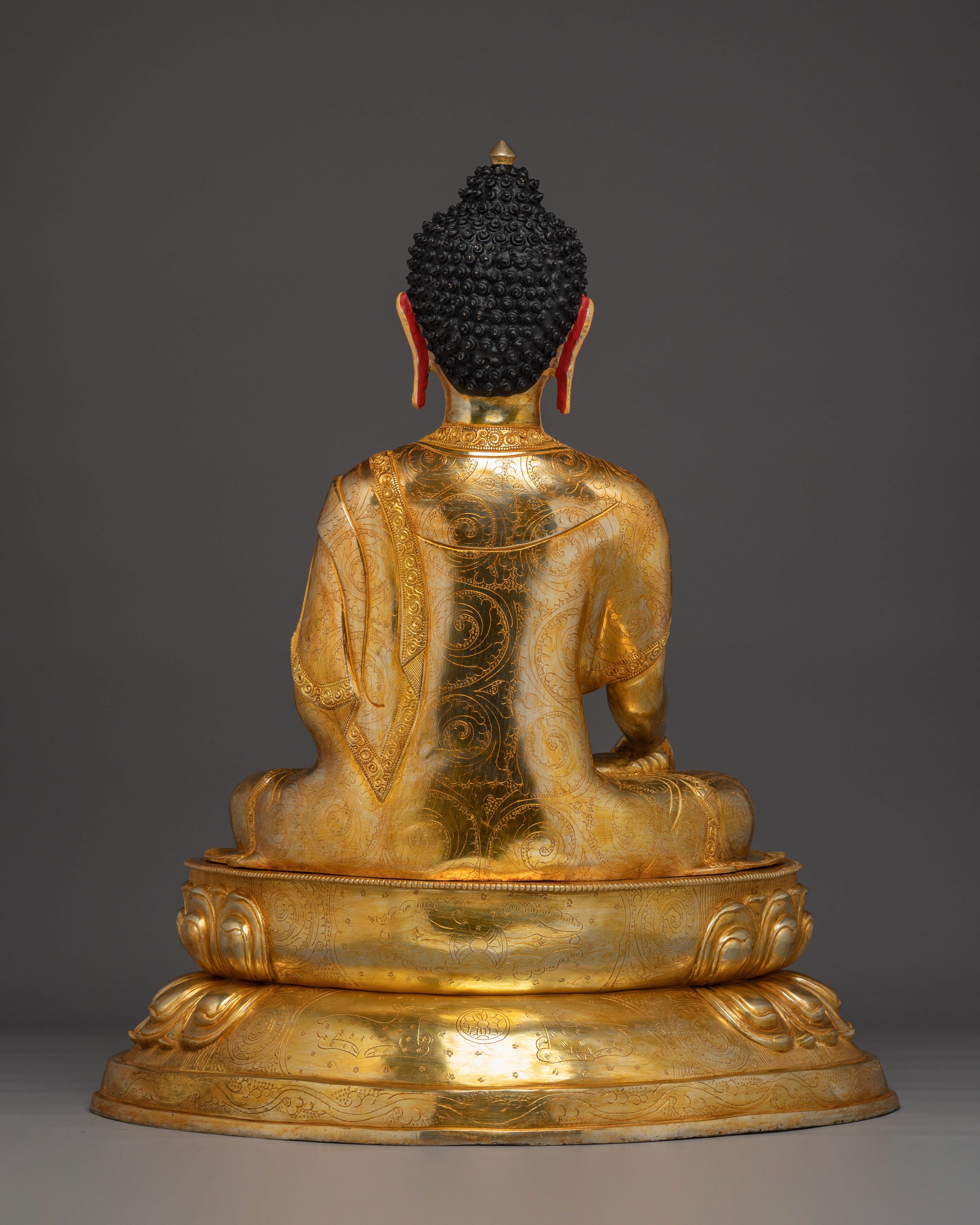Tibetan Gautama Buddha Sculpture | Enlightenment Symbol