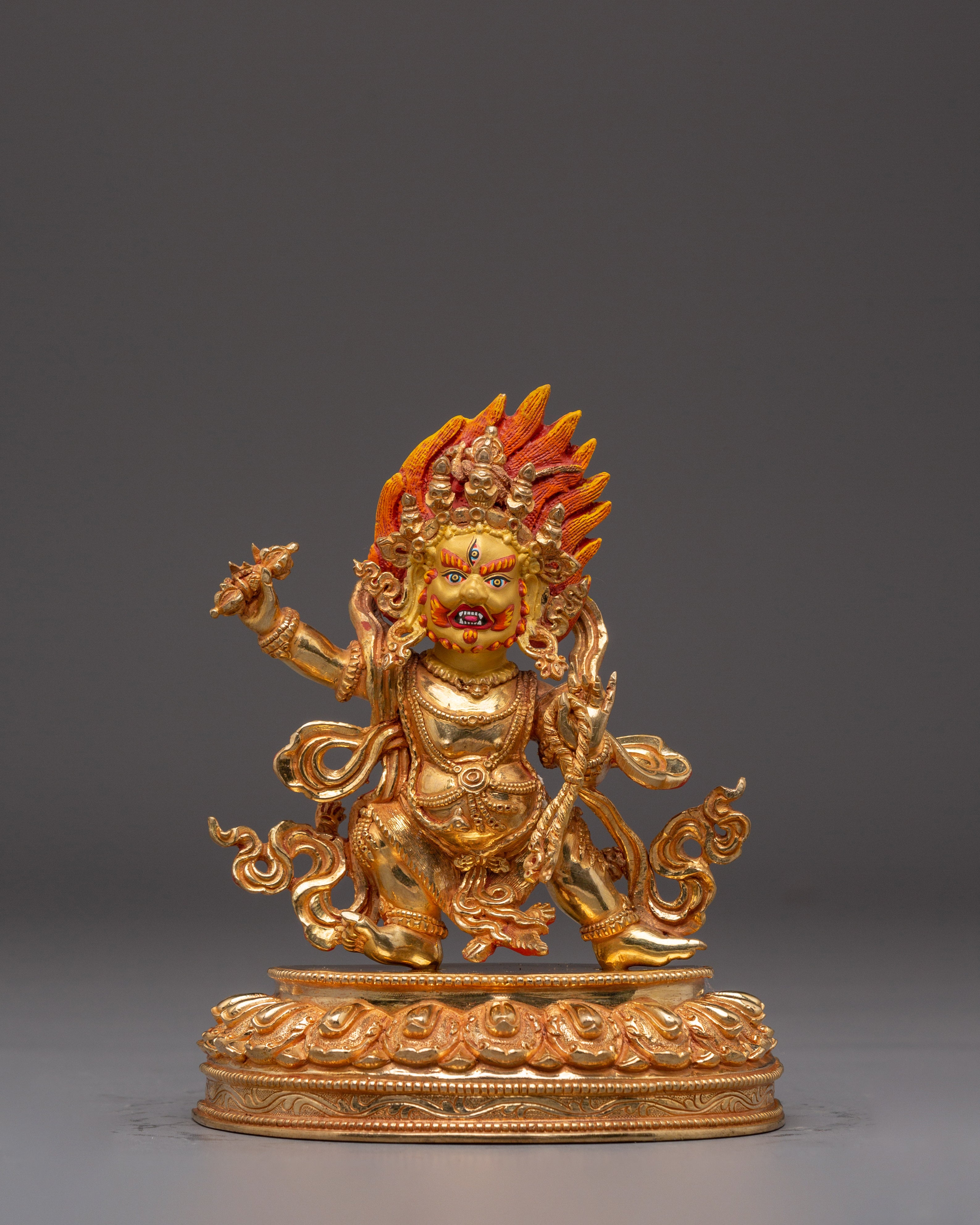 Fierce Wisdom Deity Vajrapani | Wrathful Enlightened Deity