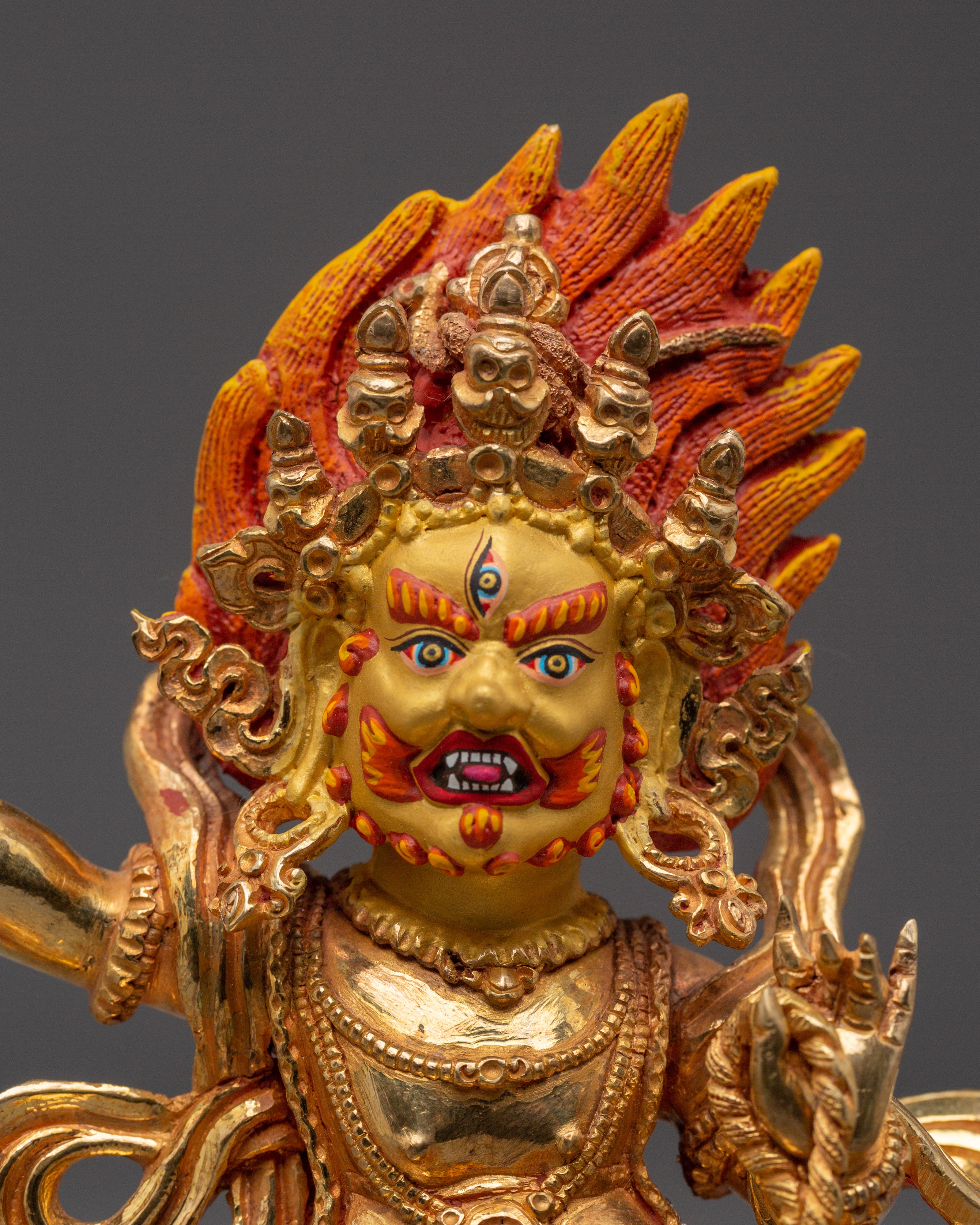 Fierce Wisdom Deity Vajrapani | Wrathful Enlightened Deity
