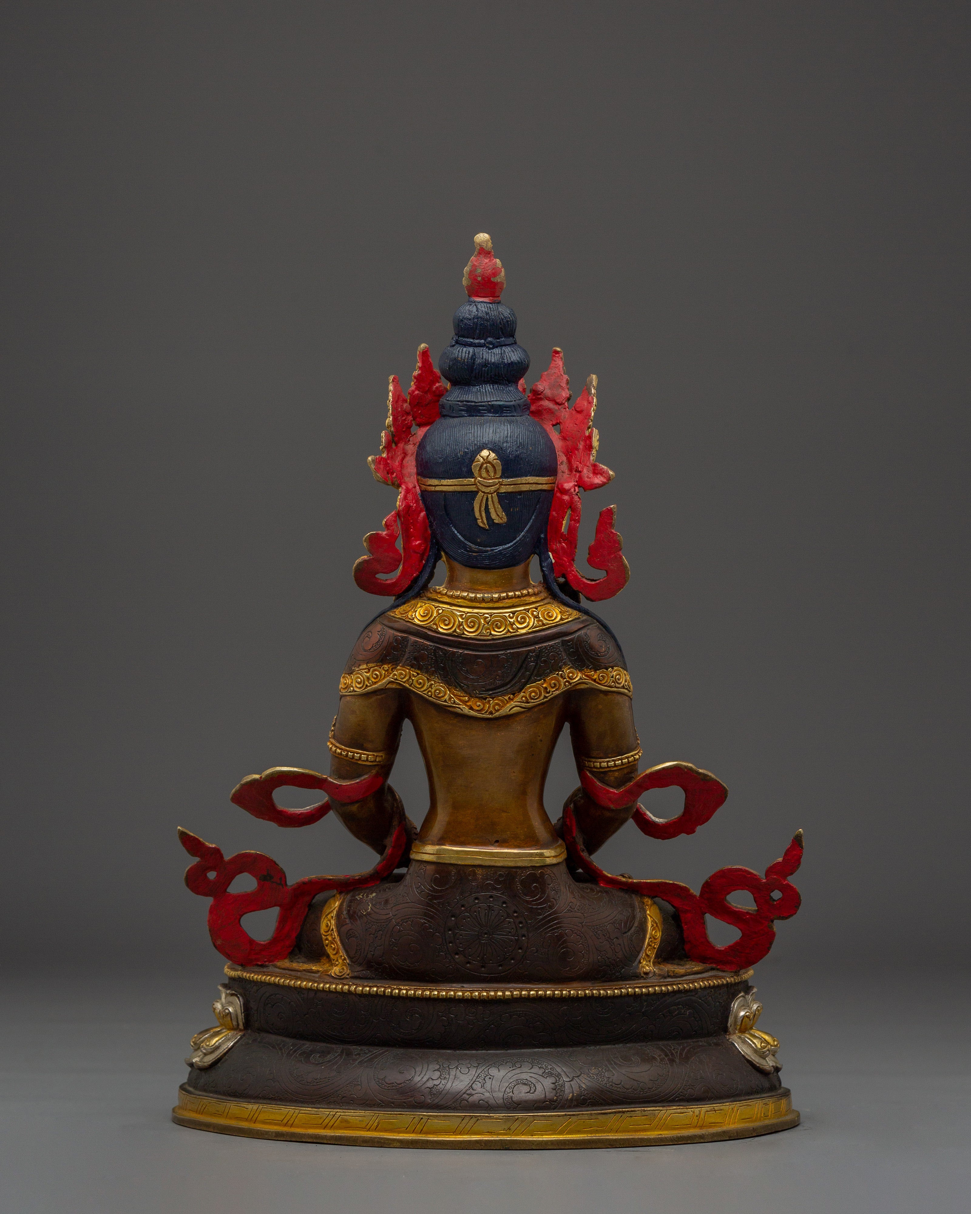 Sacred Buddhist Art of Amitayus | Life-Extending Buddha