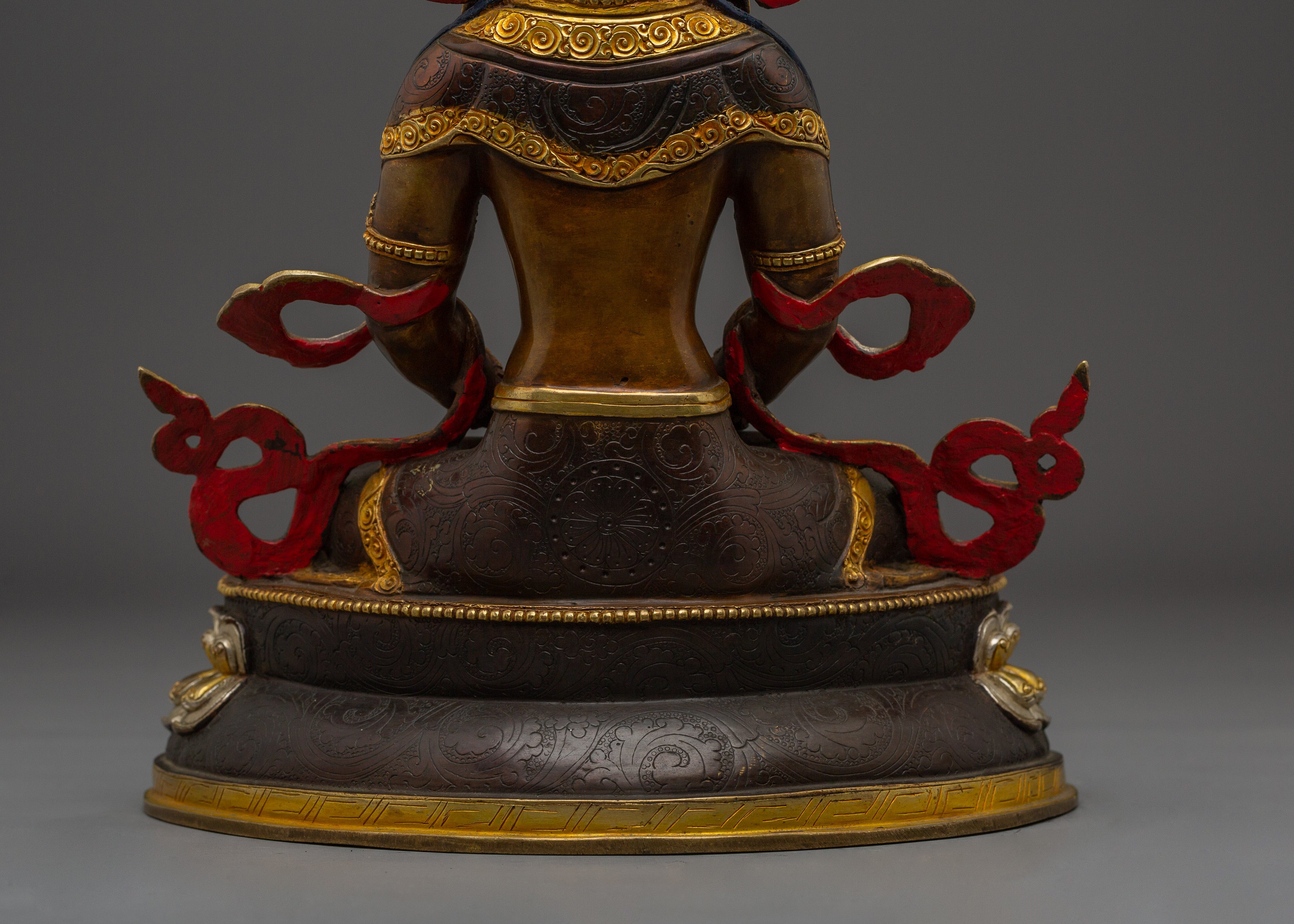 Sacred Buddhist Art of Amitayus | Life-Extending Buddha