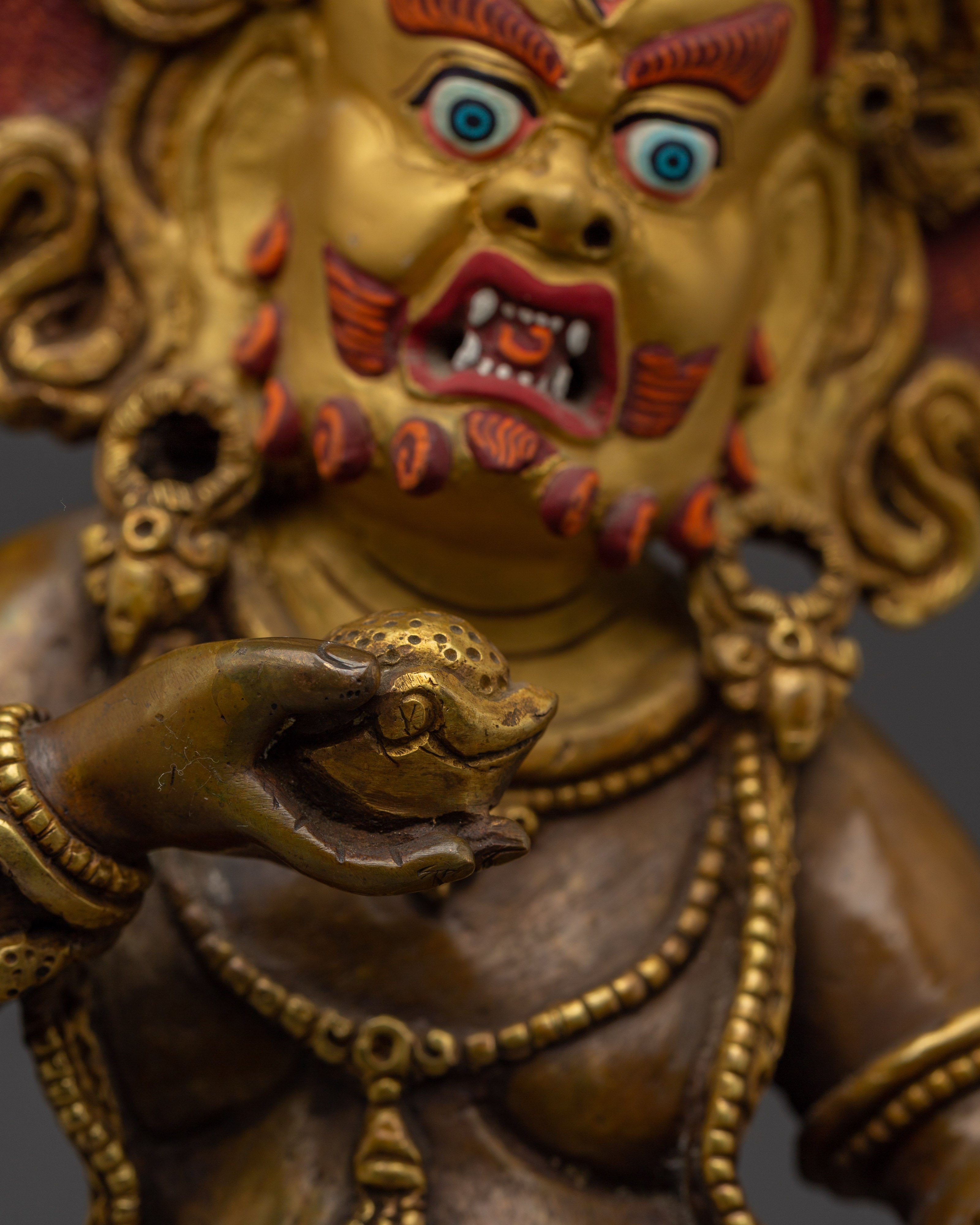 Wealth Lord Black Dzambhala Statue | Symbol of Abundance