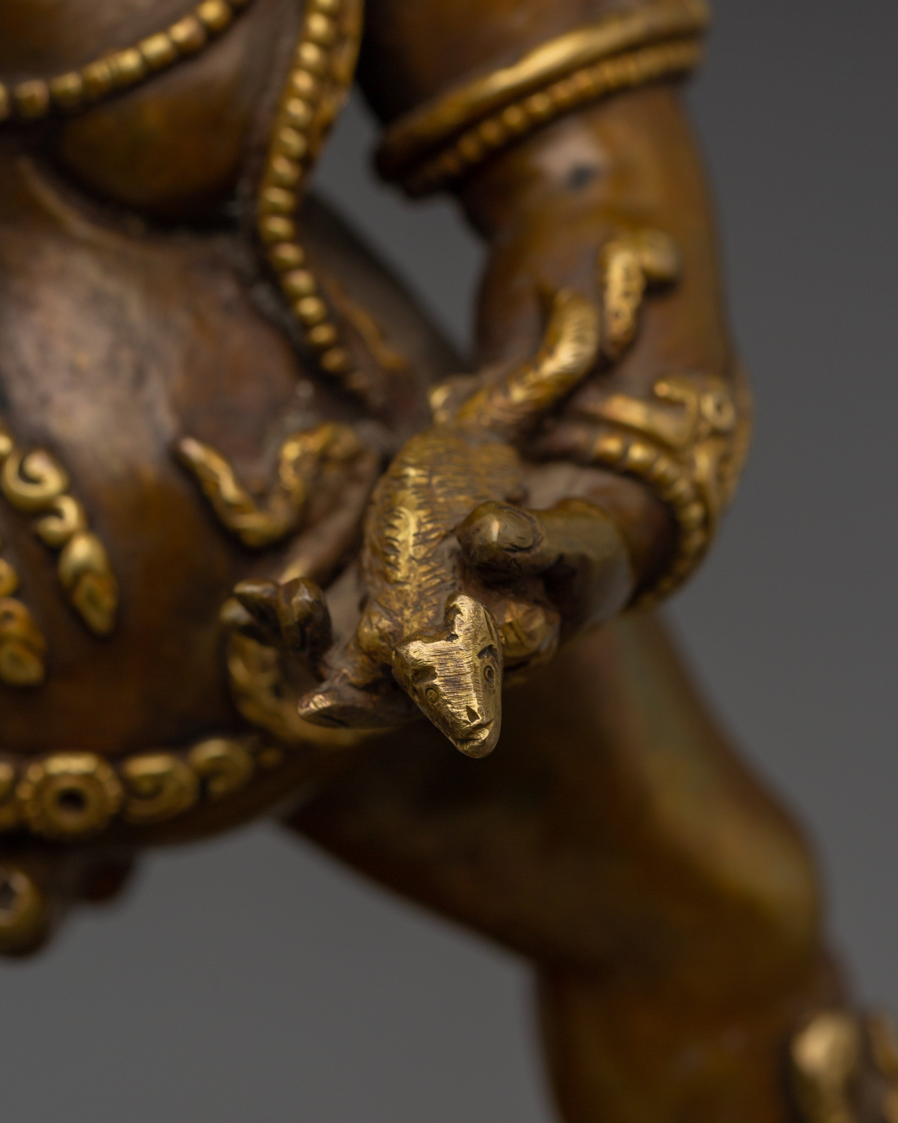 Wealth Lord Black Dzambhala Statue | Symbol of Abundance