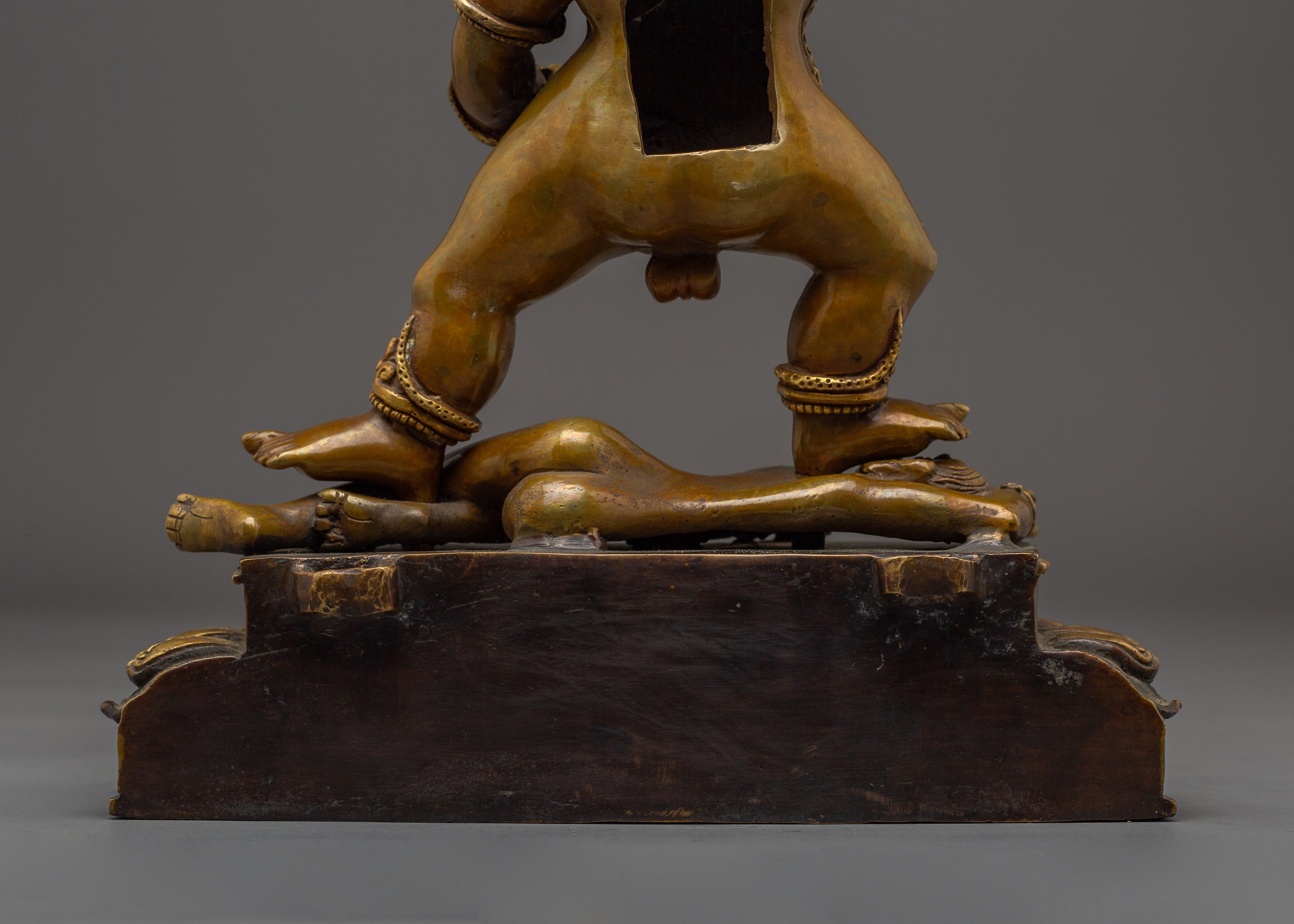 Wealth Lord Black Dzambhala Statue | Symbol of Abundance