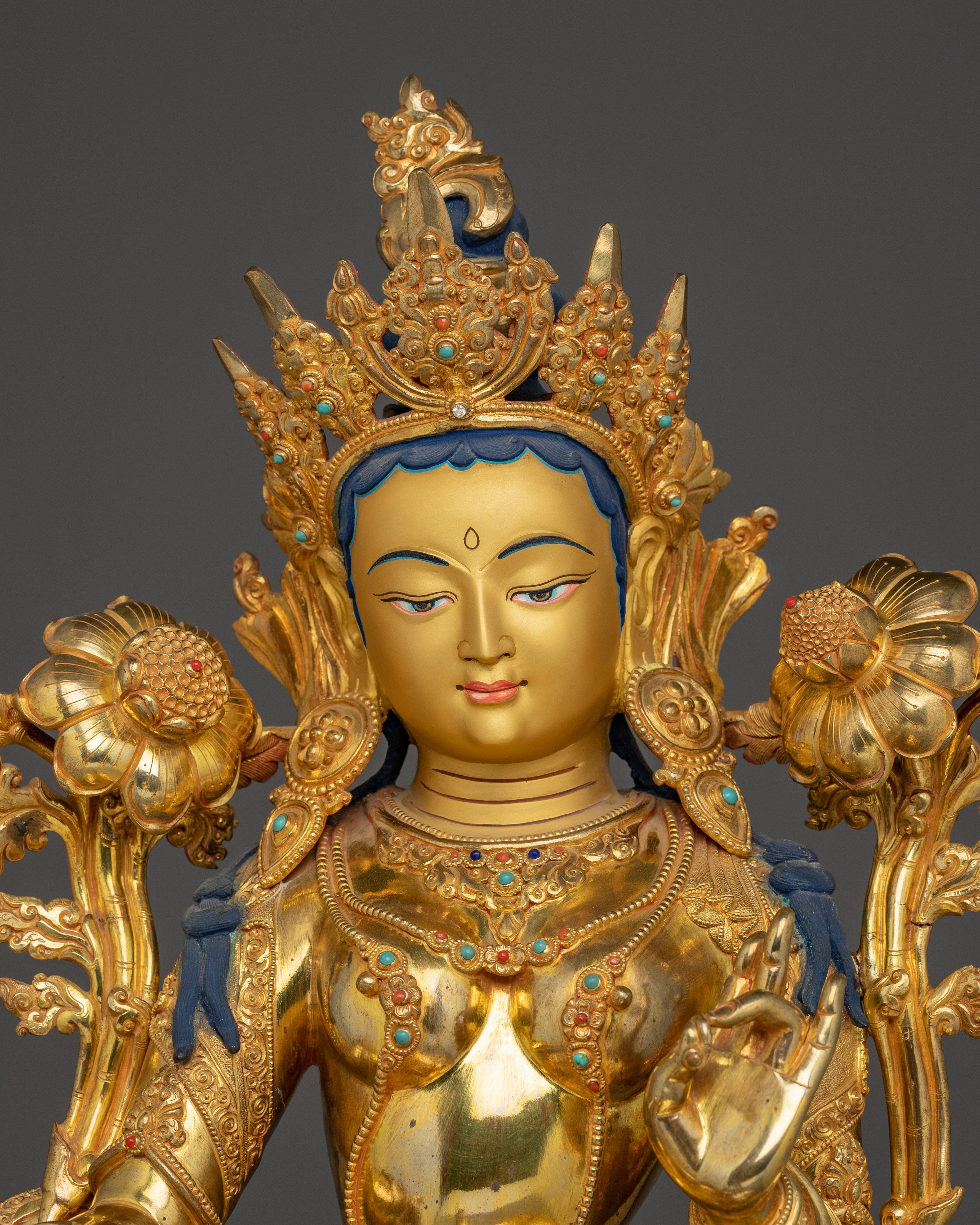 Swift Liberator Green Tara | Tibetan Female Deity