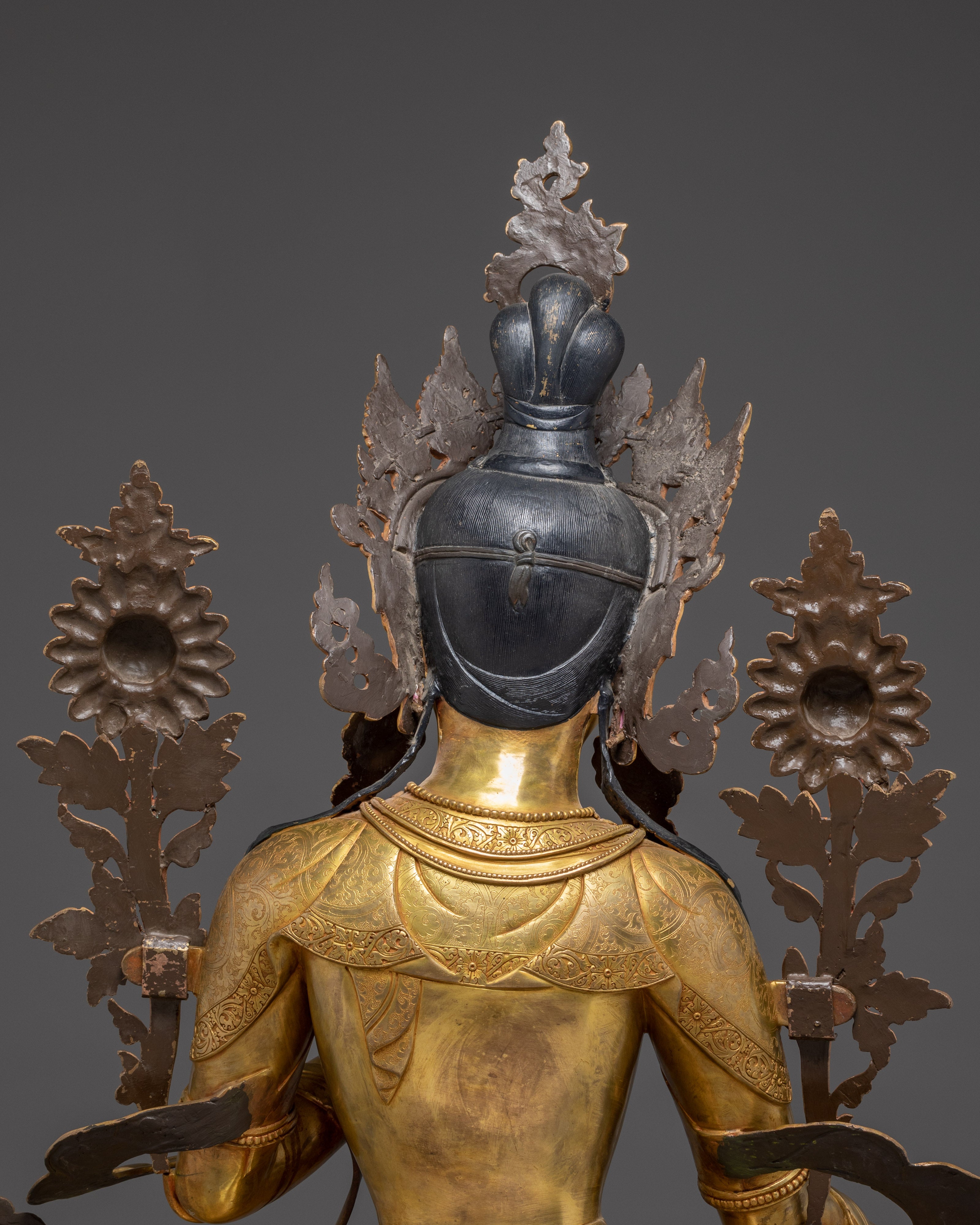 Radiant Statue of Green Tara | Shyama Tara - Mother of Liberation