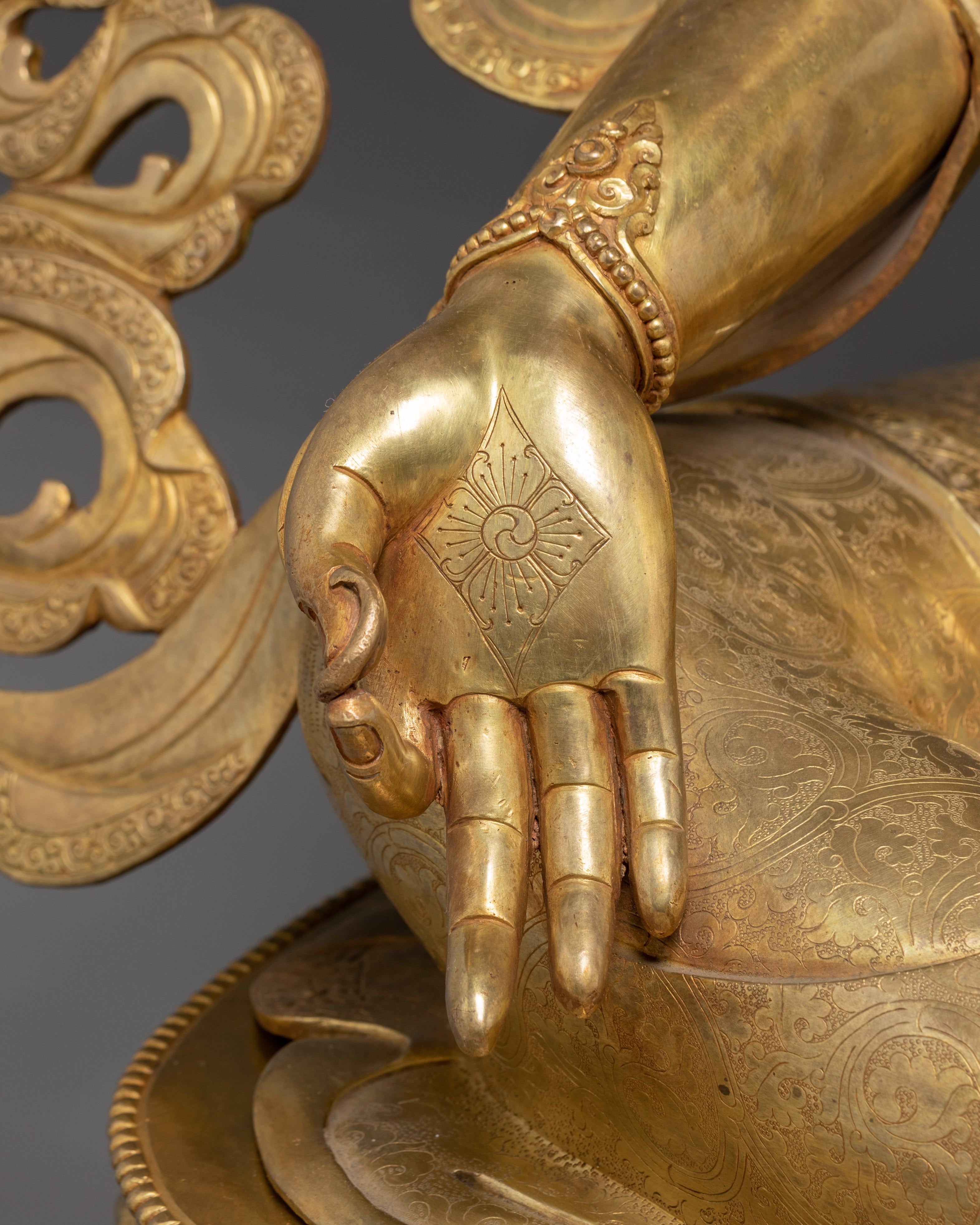 Radiant Statue of Green Tara | Shyama Tara - Mother of Liberation