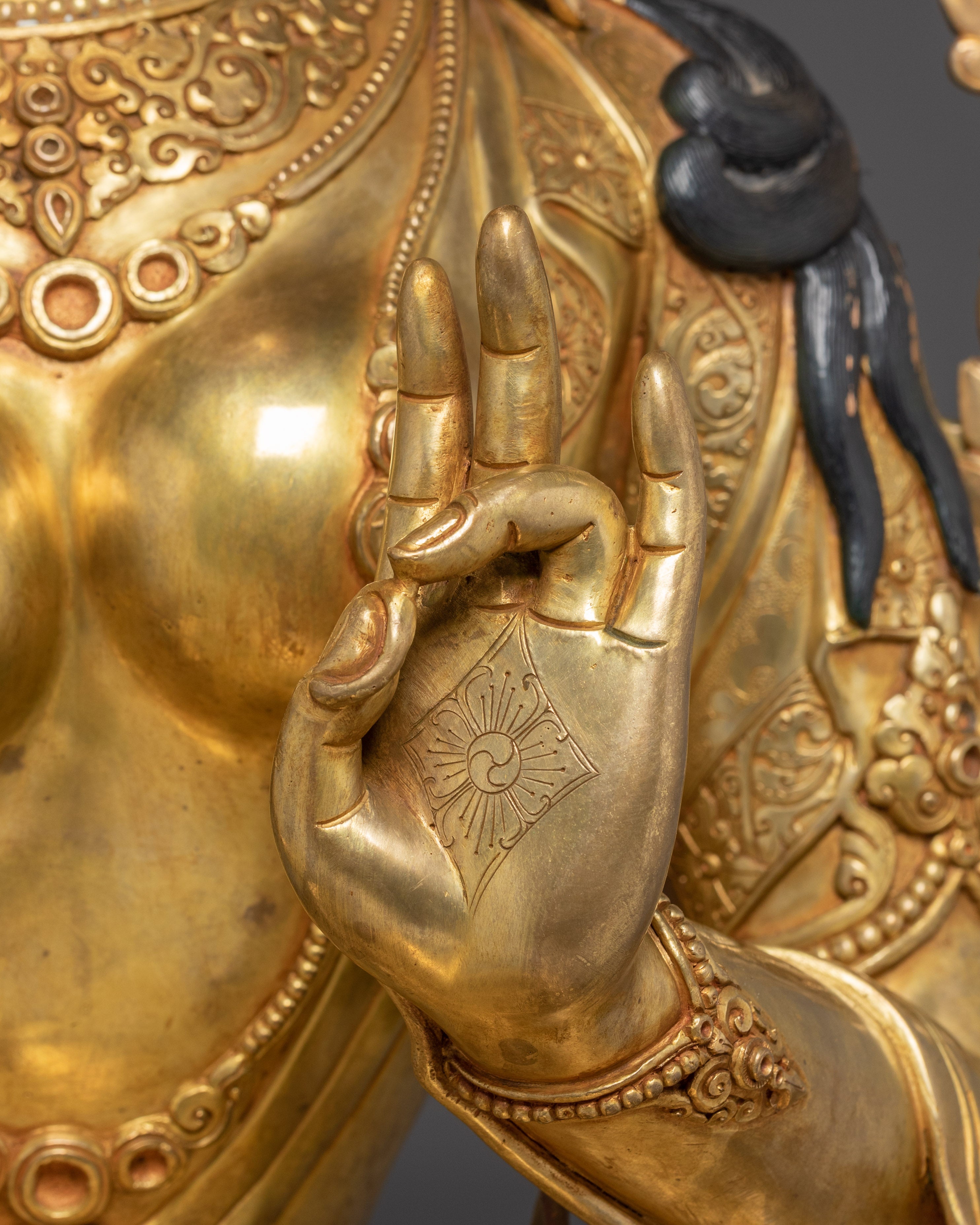 Radiant Statue of Green Tara | Shyama Tara - Mother of Liberation