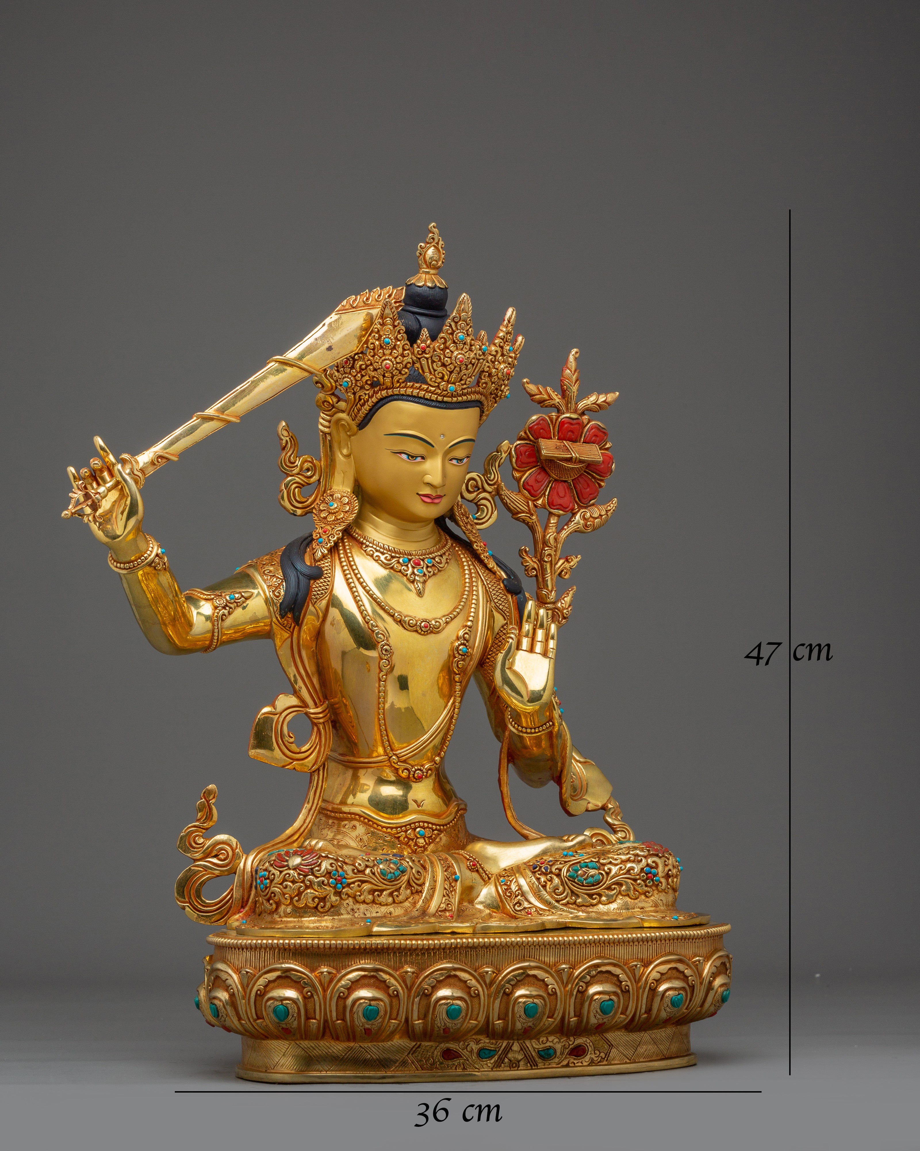 dharma-protector-manjushri-sculpture
