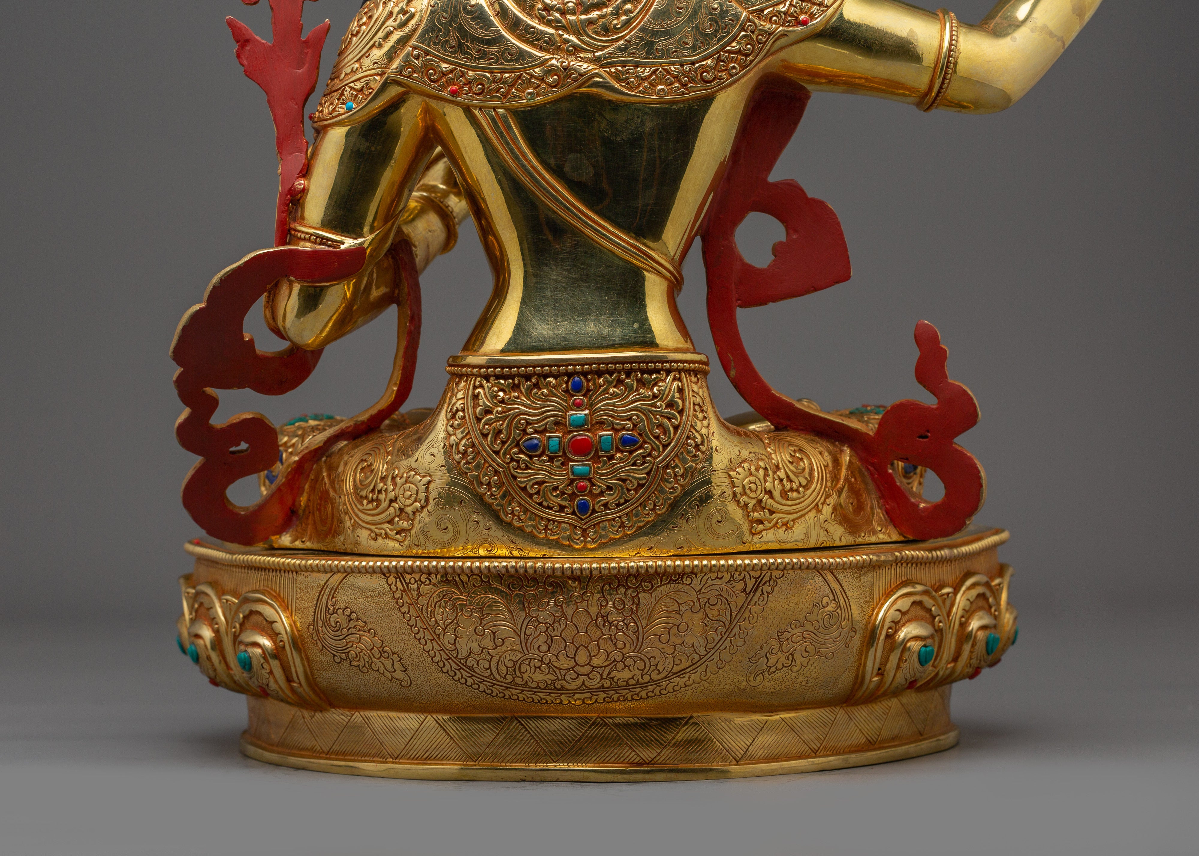 Dharma Protector Manjushri Sculpture | Bodhisattva of Knowledge