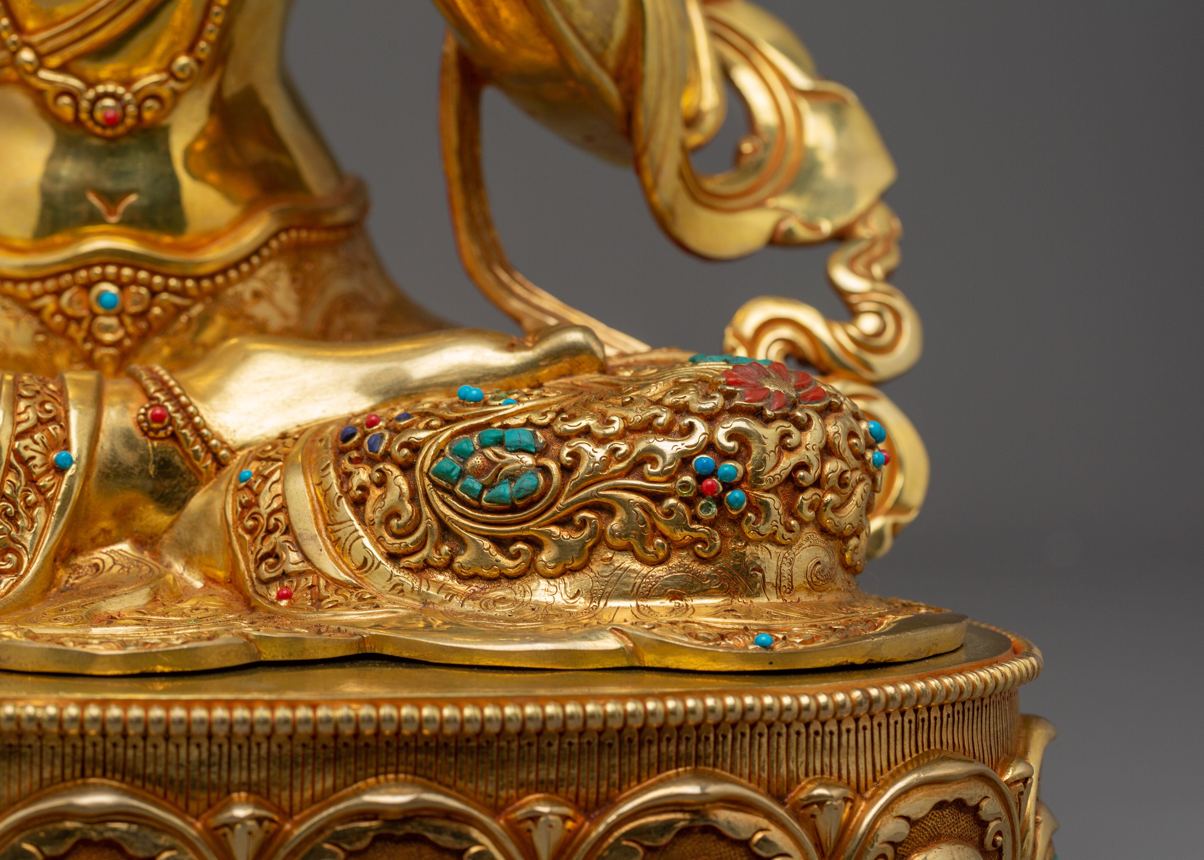 Dharma Protector Manjushri Sculpture | Bodhisattva of Knowledge