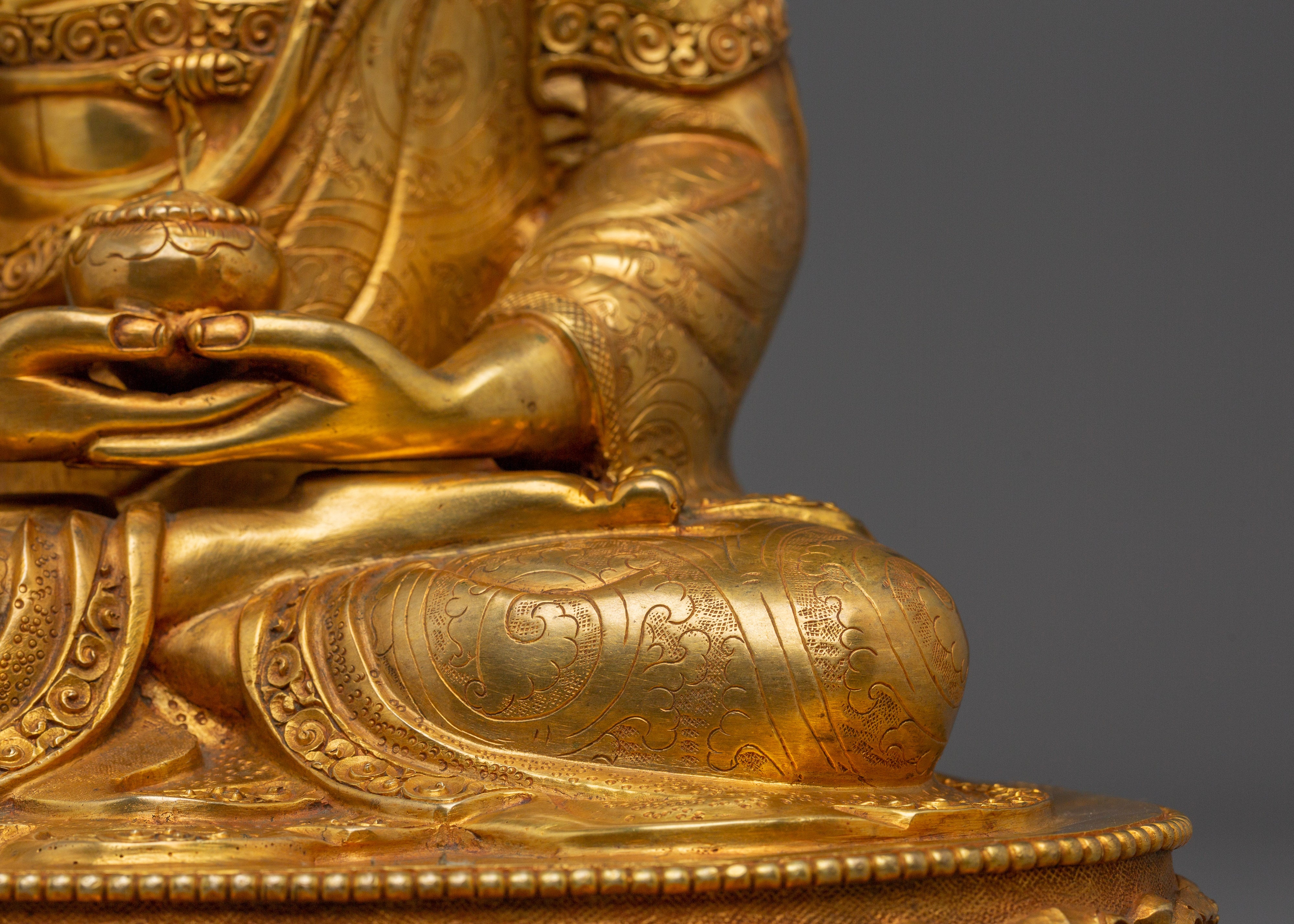 Handmade Tibetan Art of Amitabha Buddha | Buddha of Compassion