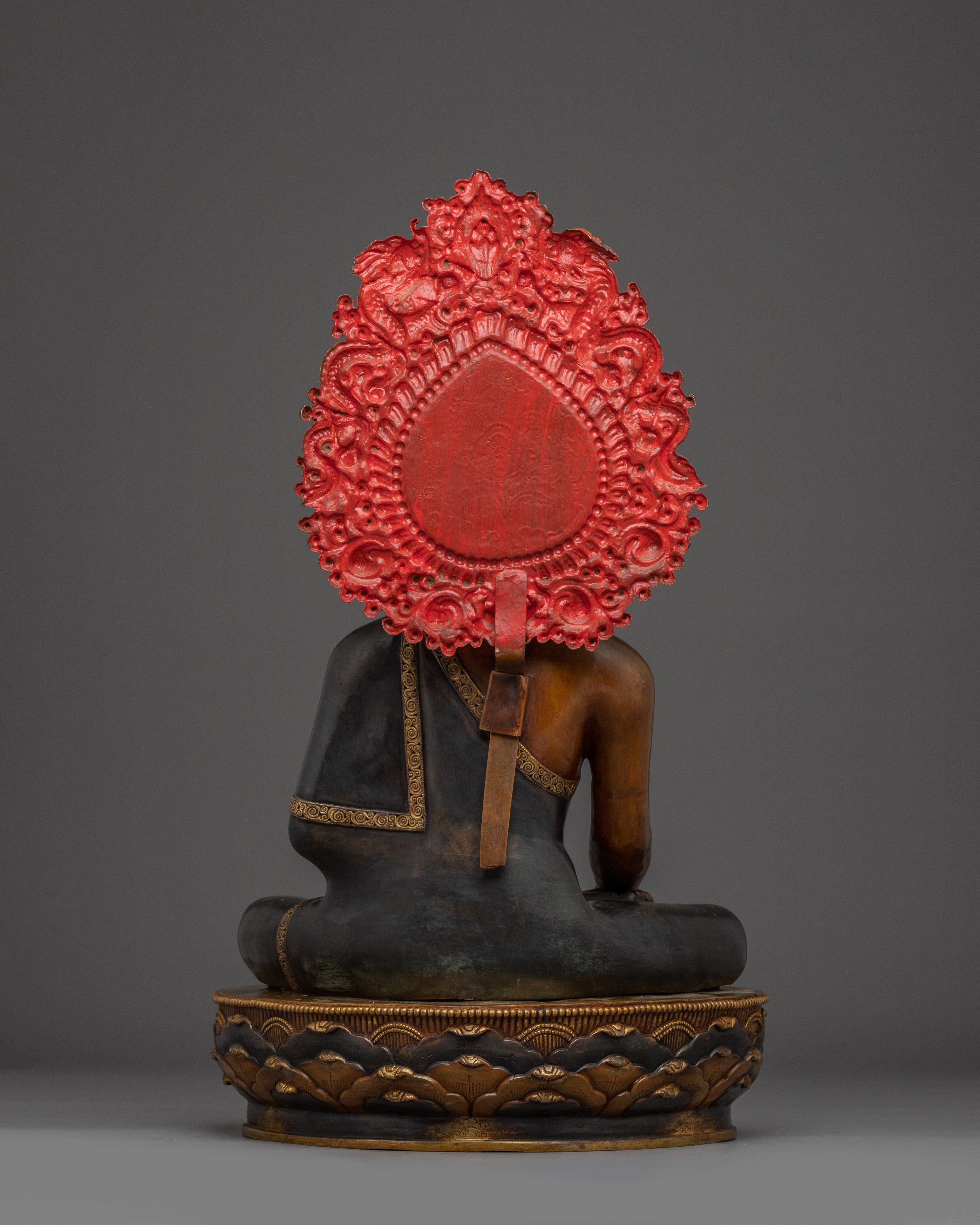 Copper Sculpture Shakyamuni Buddha Statue | Enlightenment Home Art