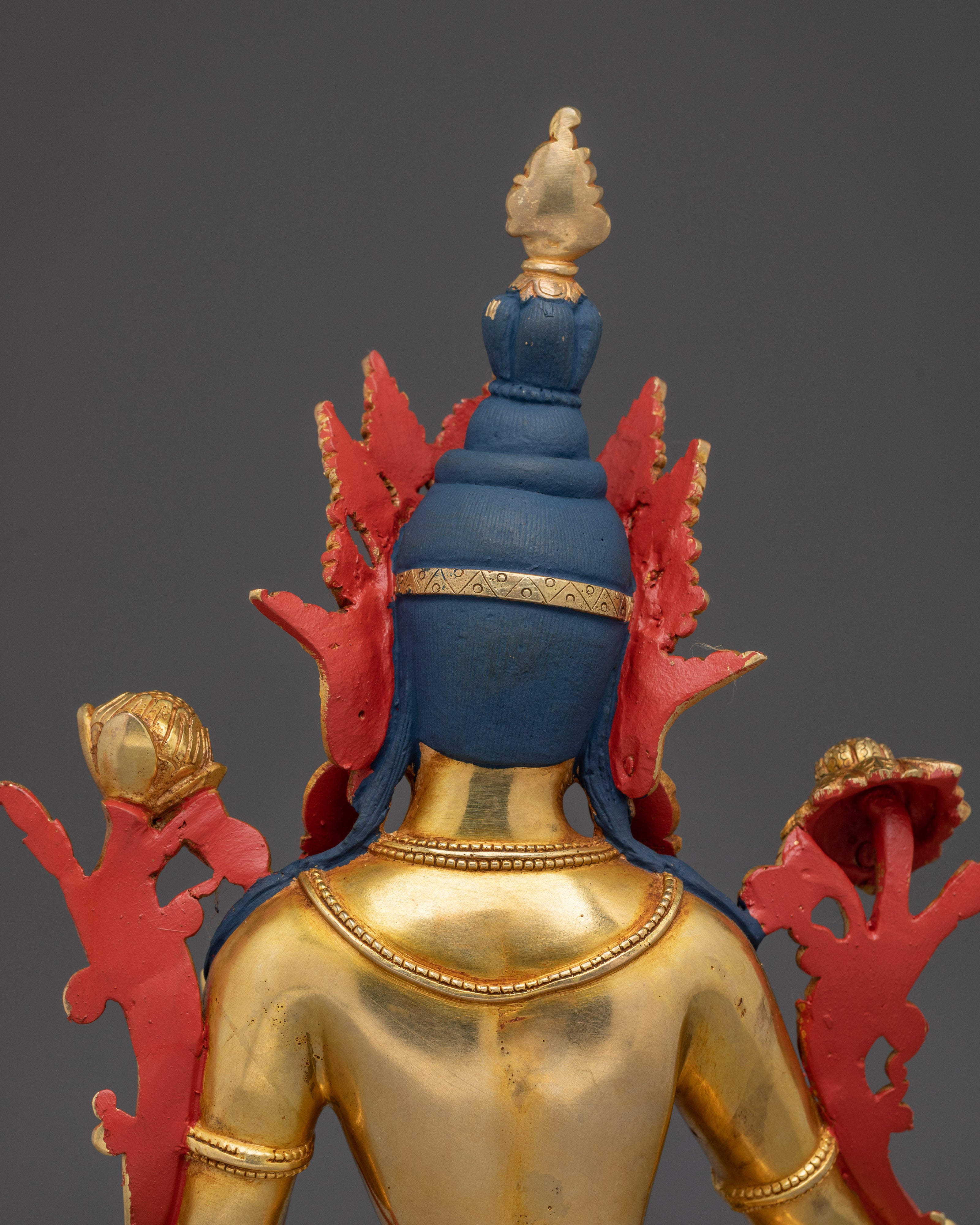 Divine Feminine Green Tara Goddess Sculpture | Deity for Protection