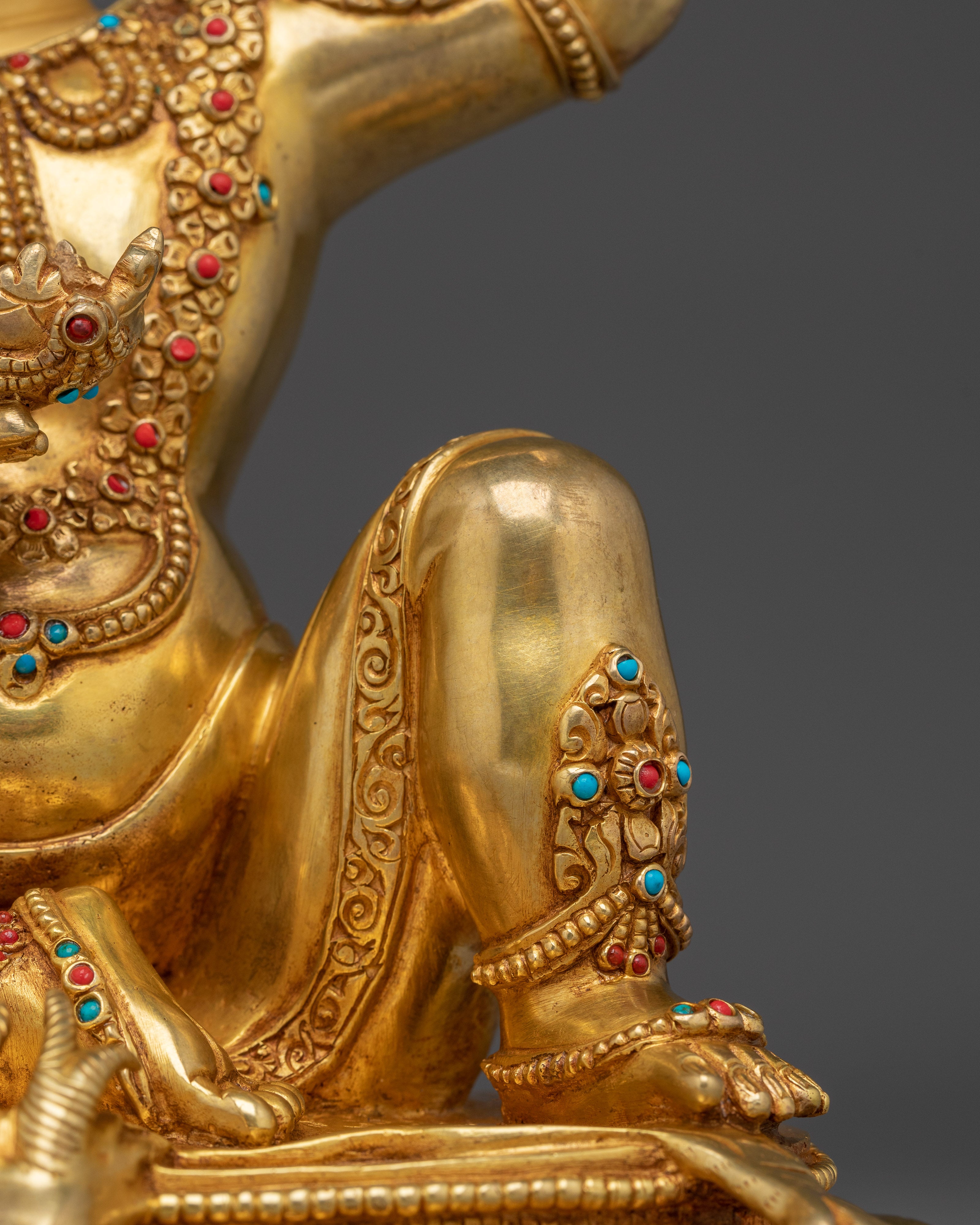 Golden Virupa Statue | The Lord of all yogis