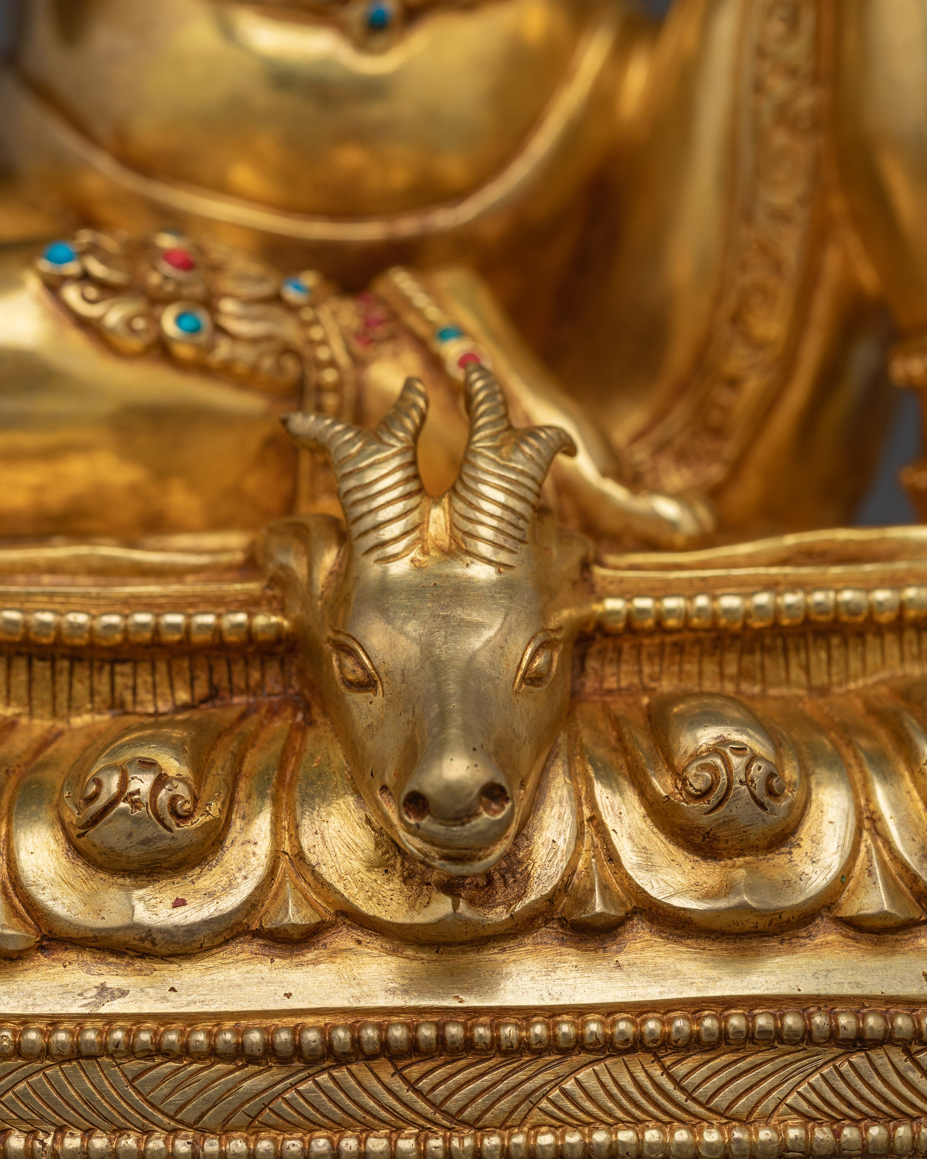 Golden Virupa Statue | The Lord of all yogis