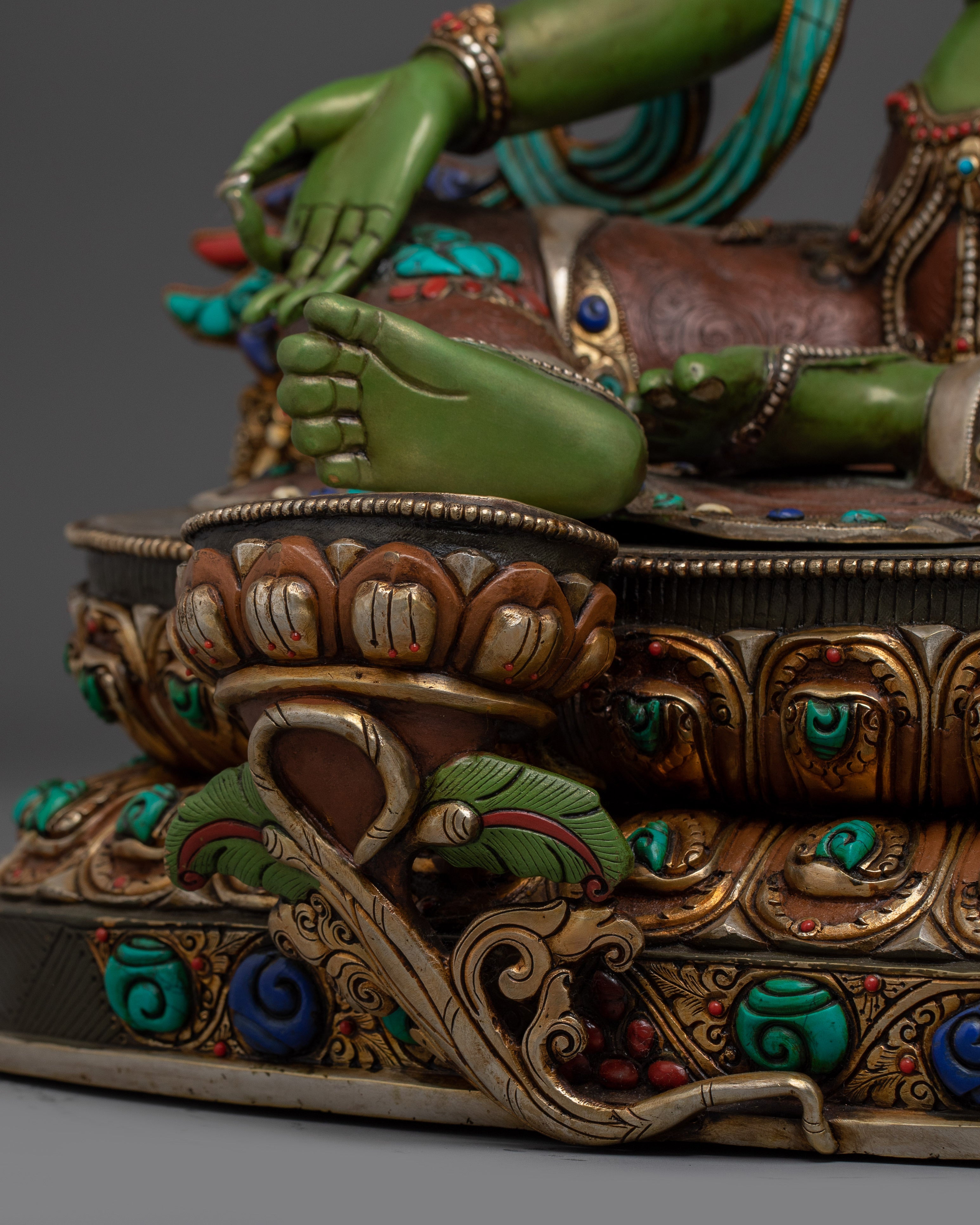 Himalayan Handmade Shyama Tara Statue | Mother of Liberaton