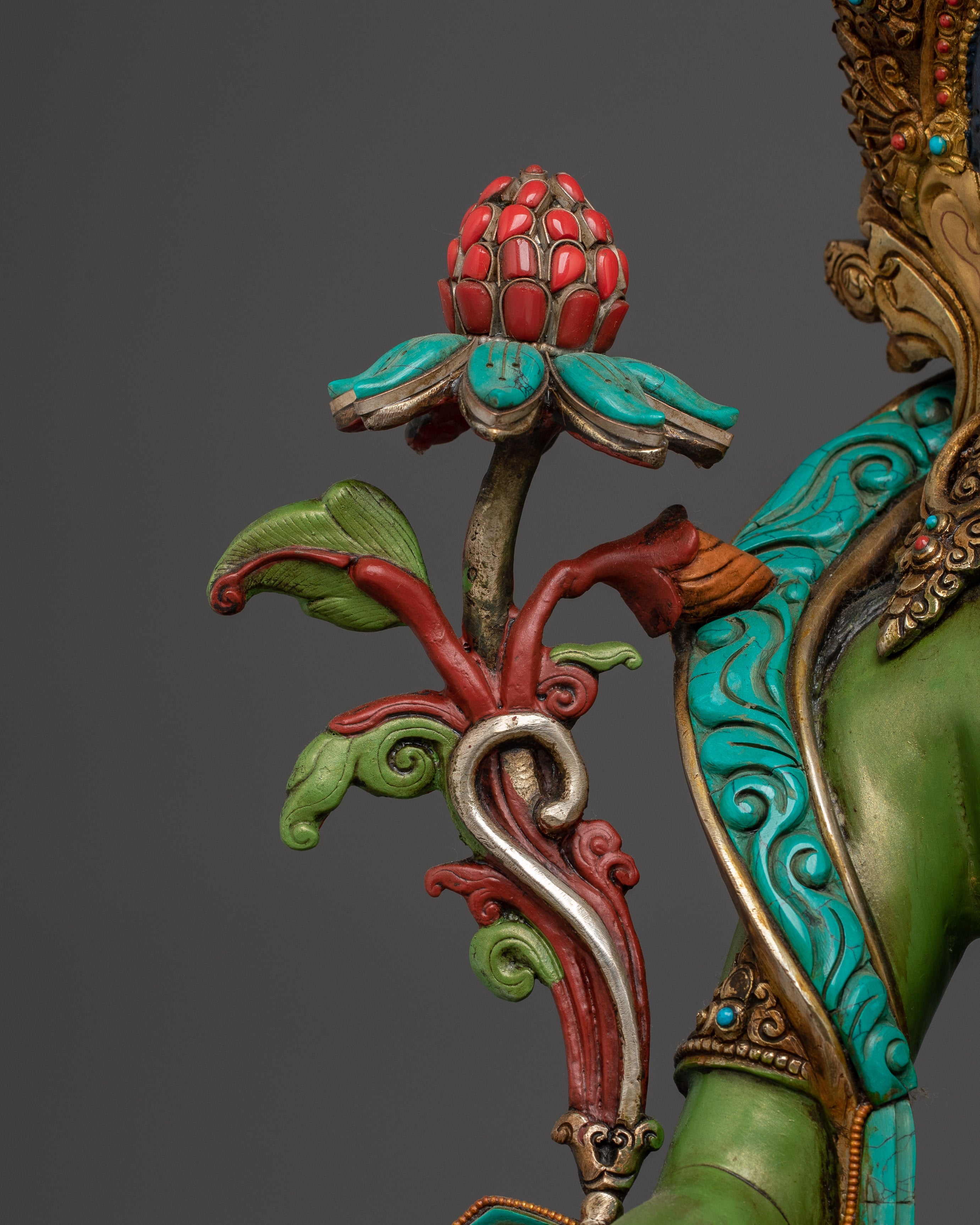 Himalayan Handmade Shyama Tara Statue | Mother of Liberaton