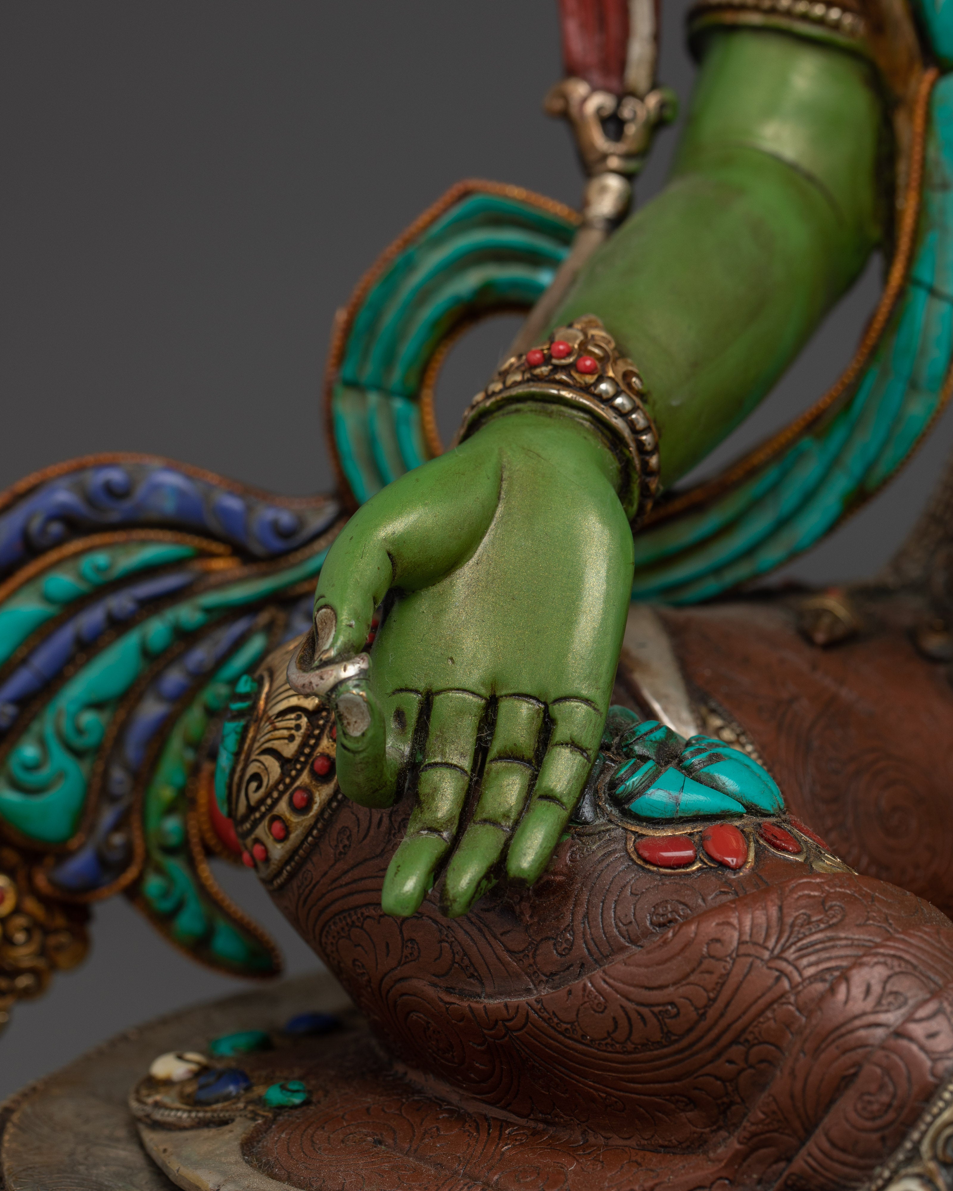 Himalayan Handmade Shyama Tara Statue | Mother of Liberaton