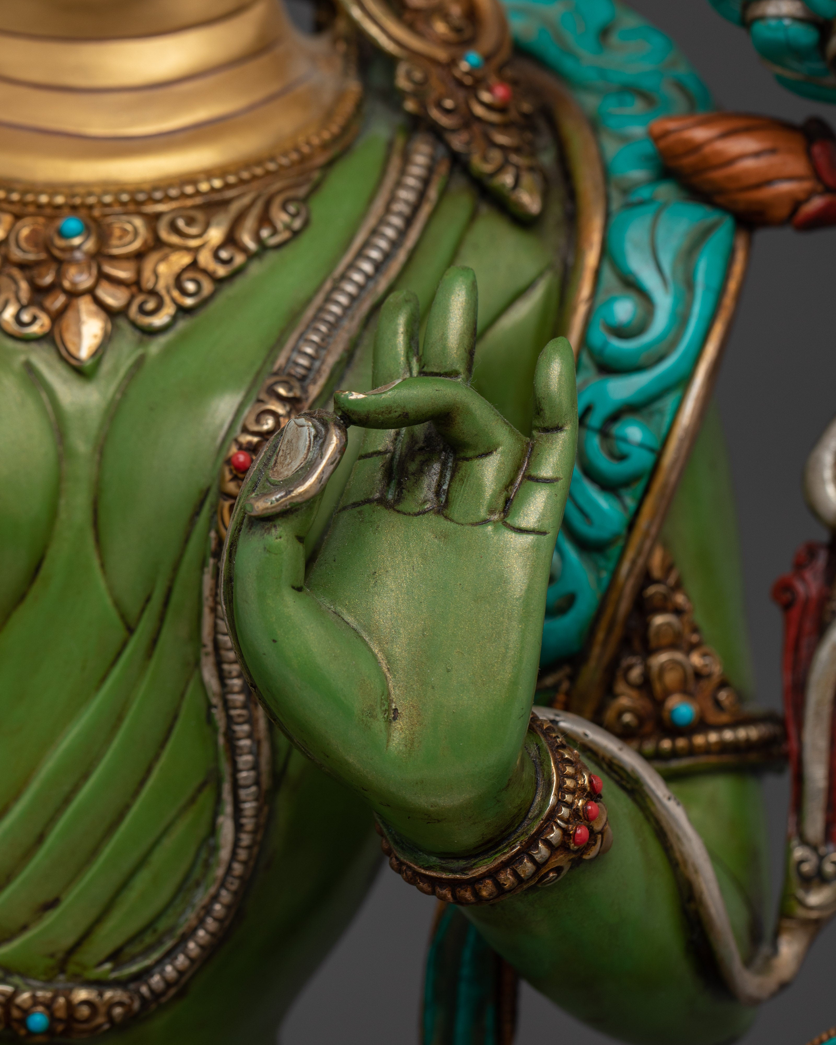 Himalayan Handmade Shyama Tara Statue | Mother of Liberaton