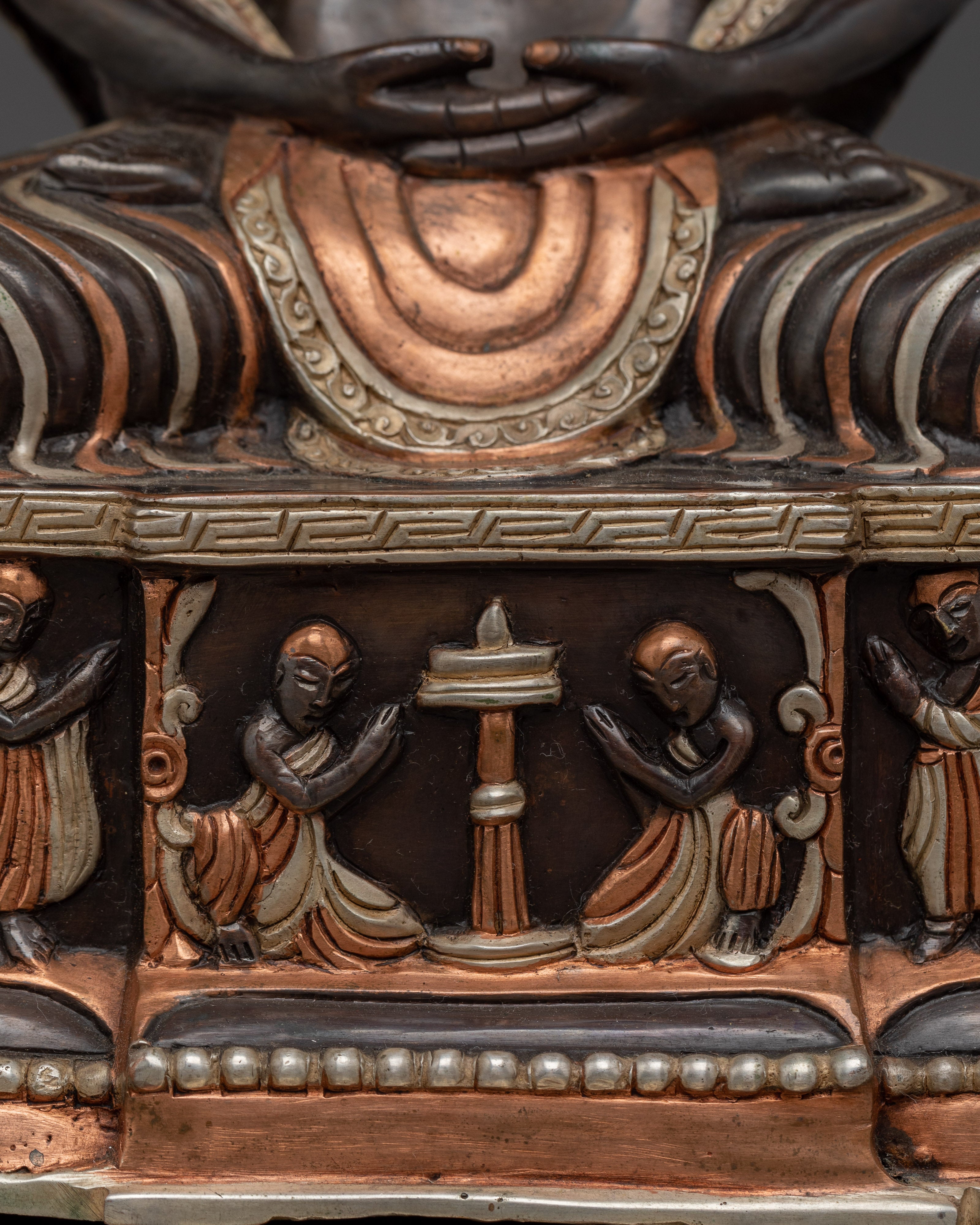 Fasting Buddha with Throne | Path to Enlightenment