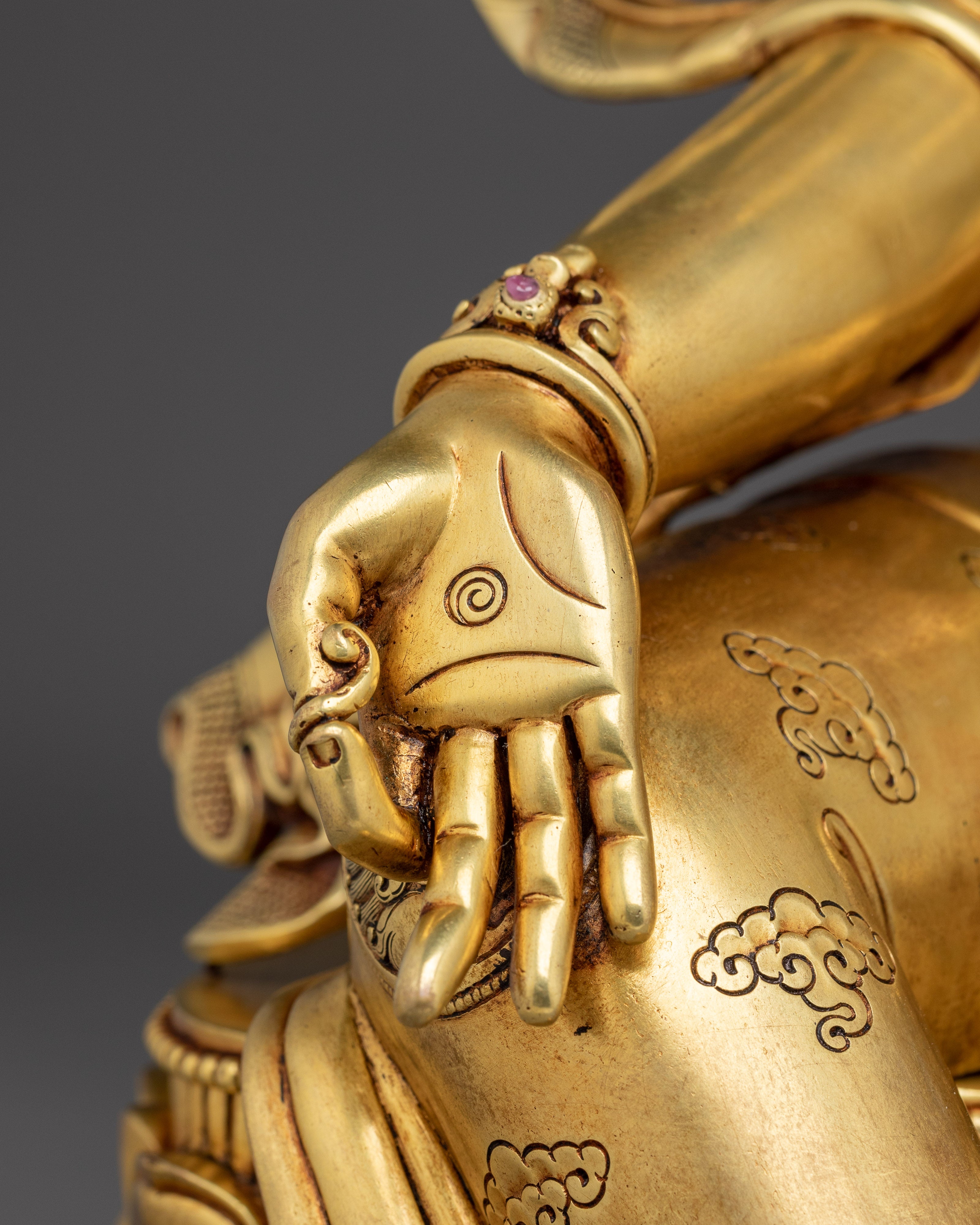 Green Tara Statue Goddess of Compassion | Healing and Protection Deity