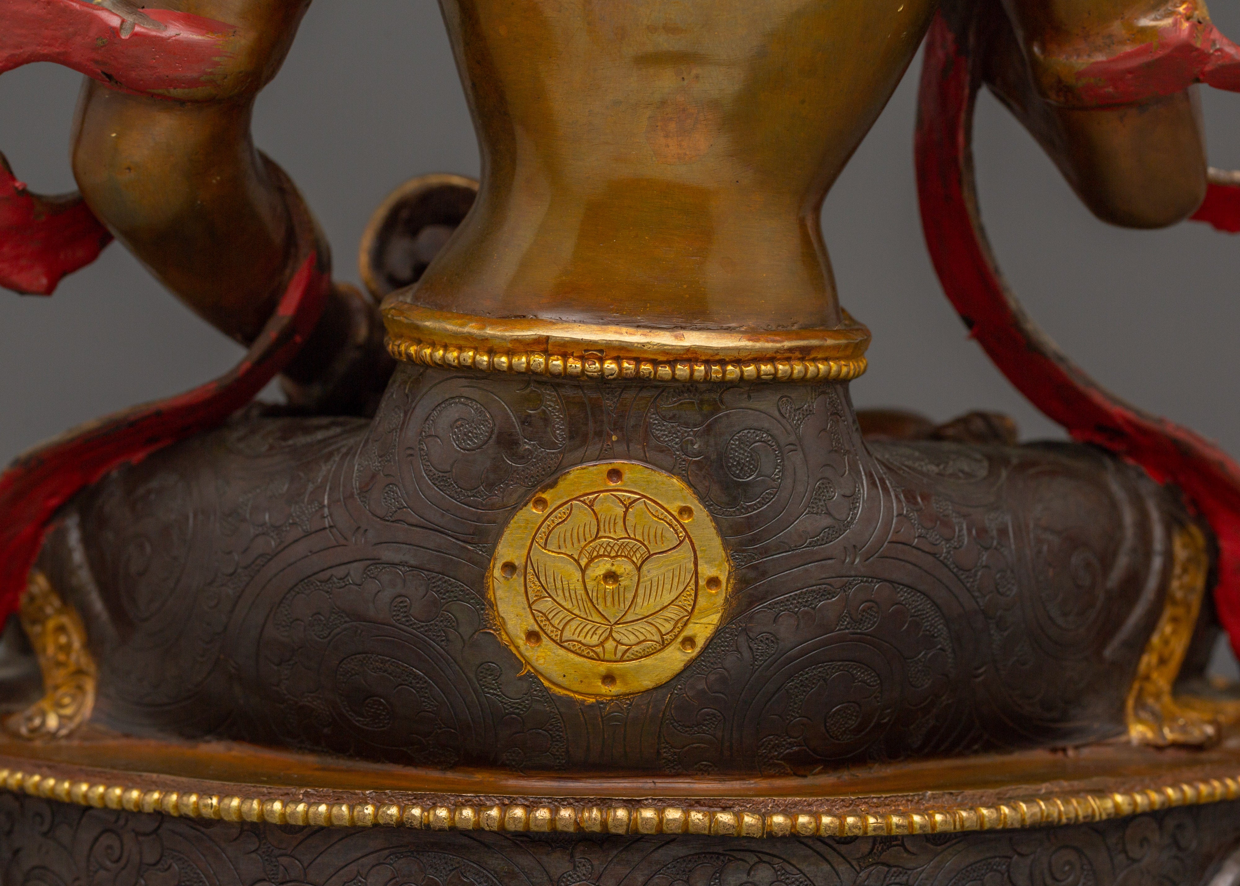 Handcrafted Nepali Art of Vajrasattva | Purification deity