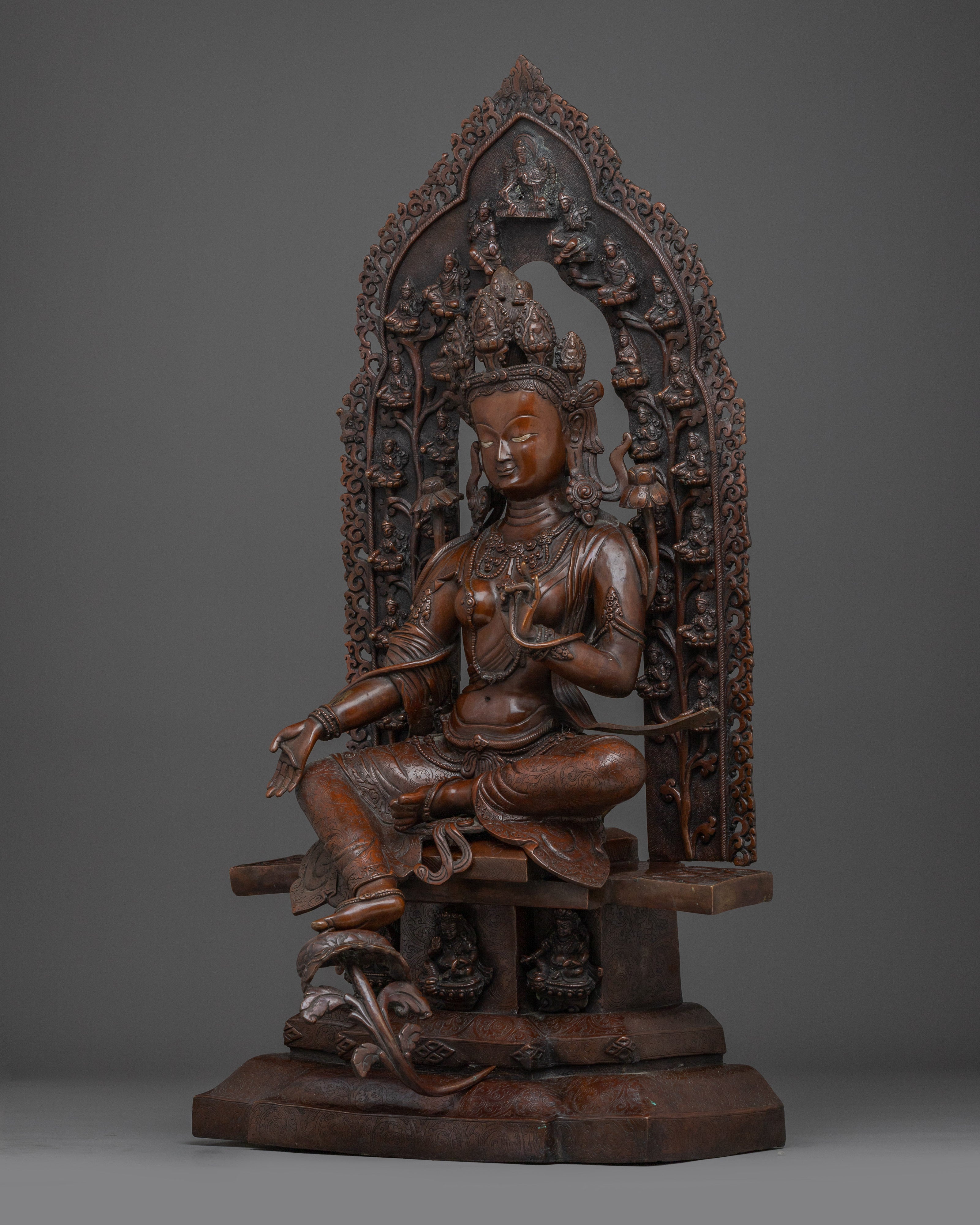 Enlightened Protector Green Tara Statue | Swift Protector Tara