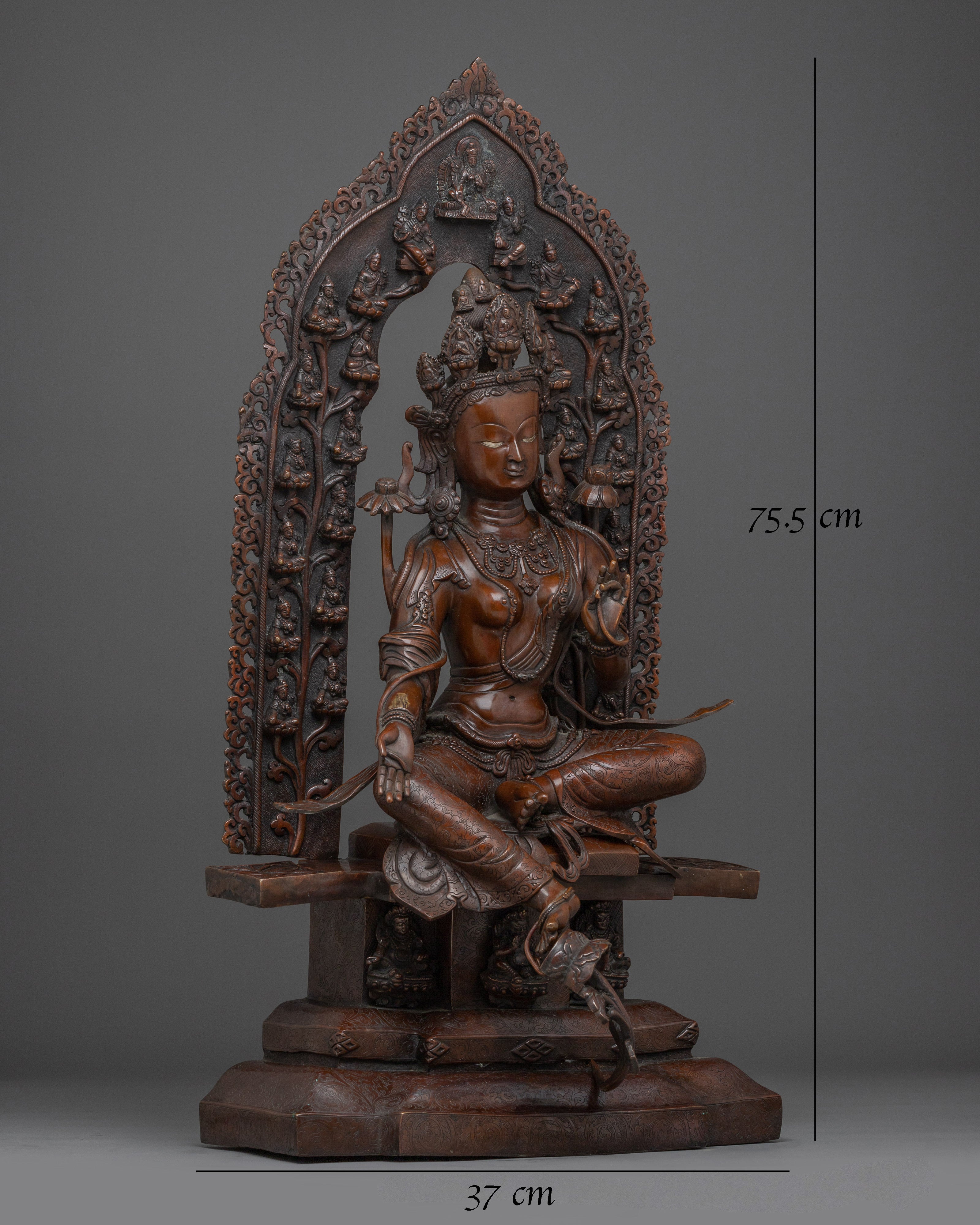 enlightened-protector-green-tara-statue