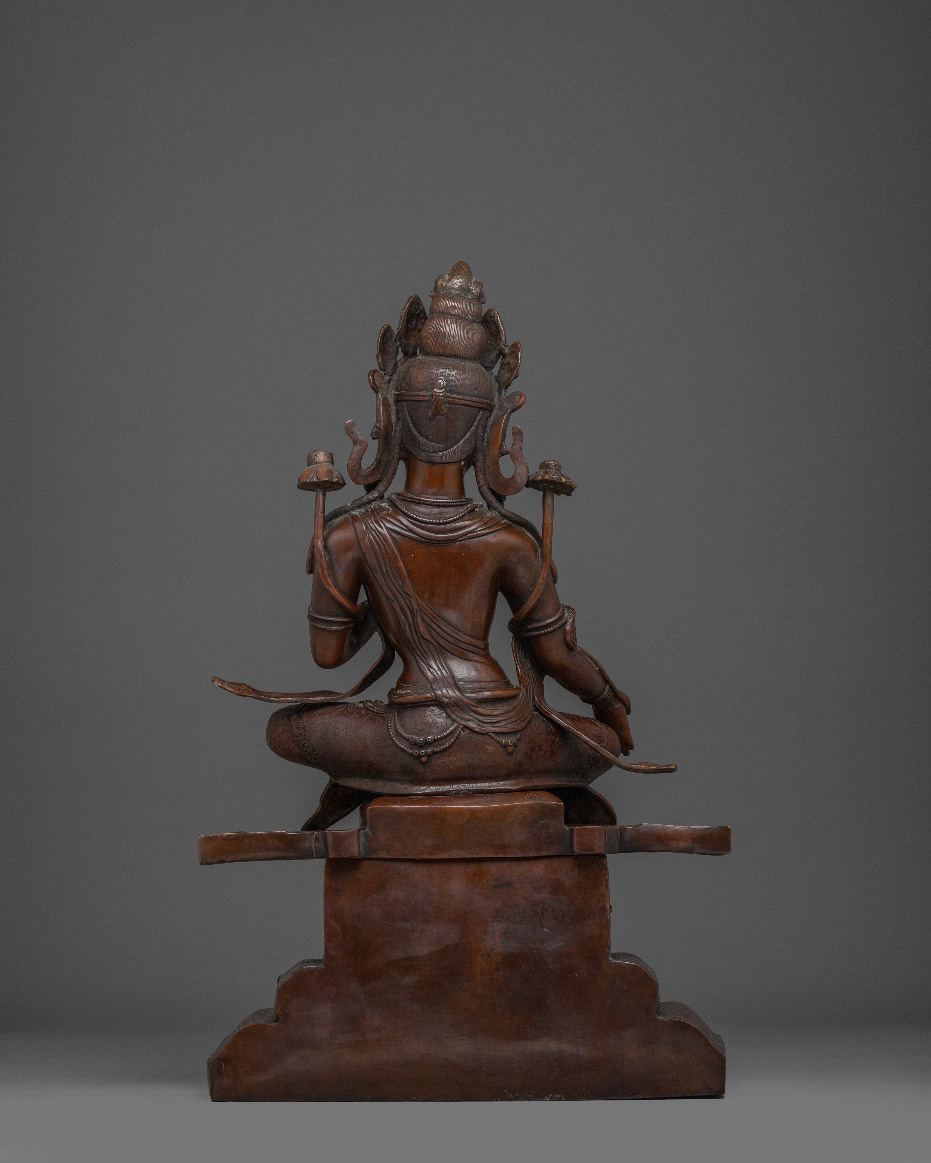Enlightened Protector Green Tara Statue | Swift Protector Tara