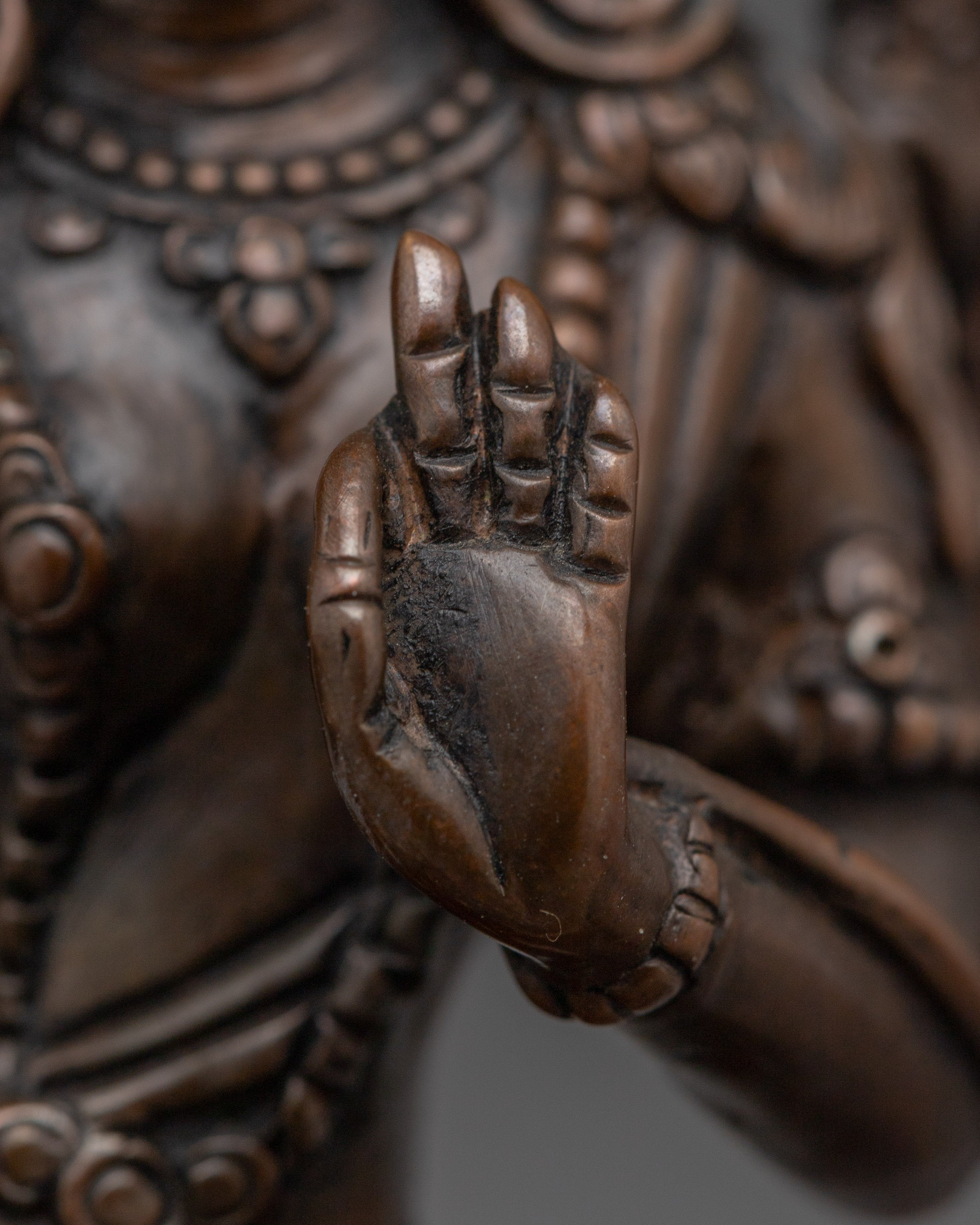 Tibetan Shyama Tara Statue | Also known as Green Tara