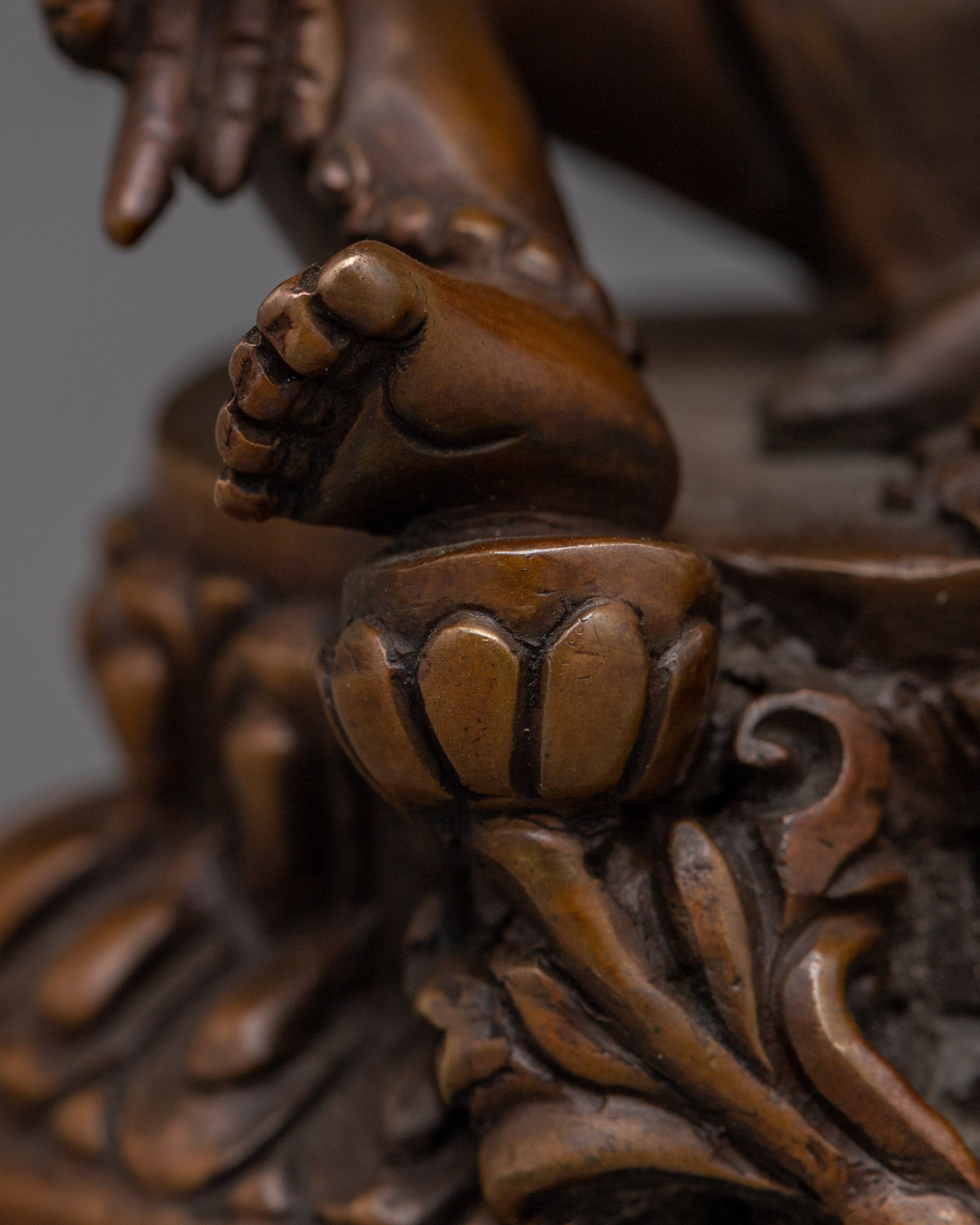 Handmade Nepalese Artwork of Green Tara | Goddess of compassion